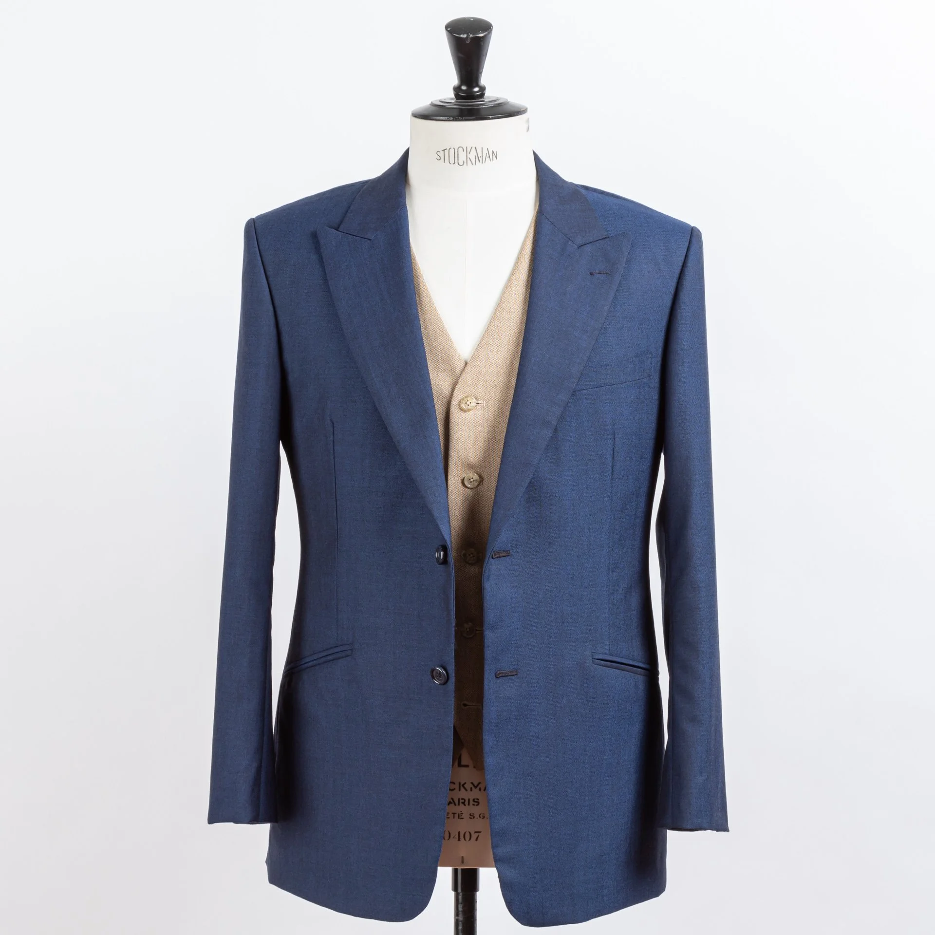 Bespoke Suit Blue with Waistcoat