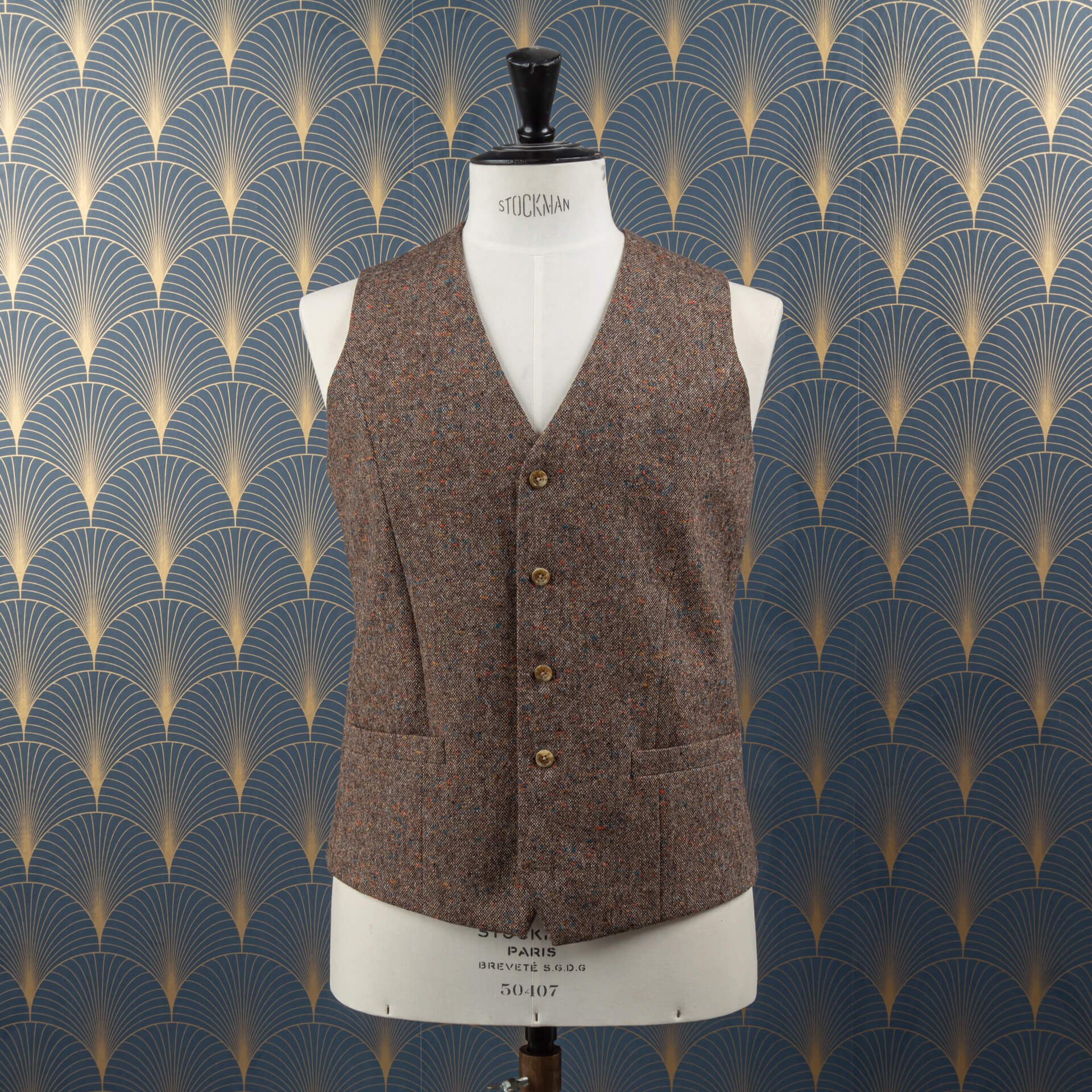 Waistcoat Tweed Donegal 