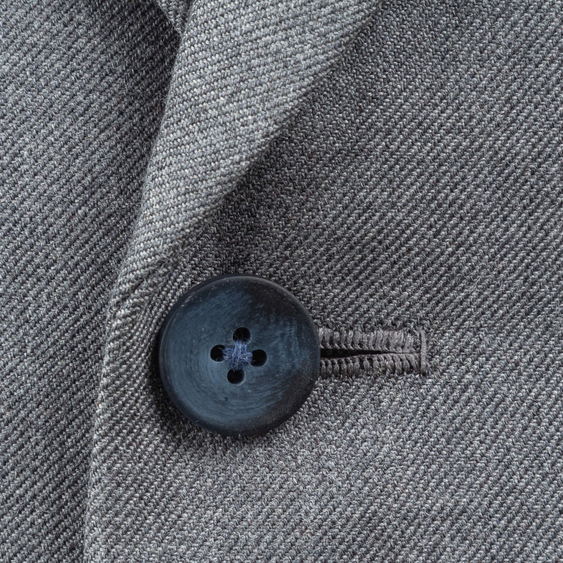 Suit Wool Light Grey Plain Weave