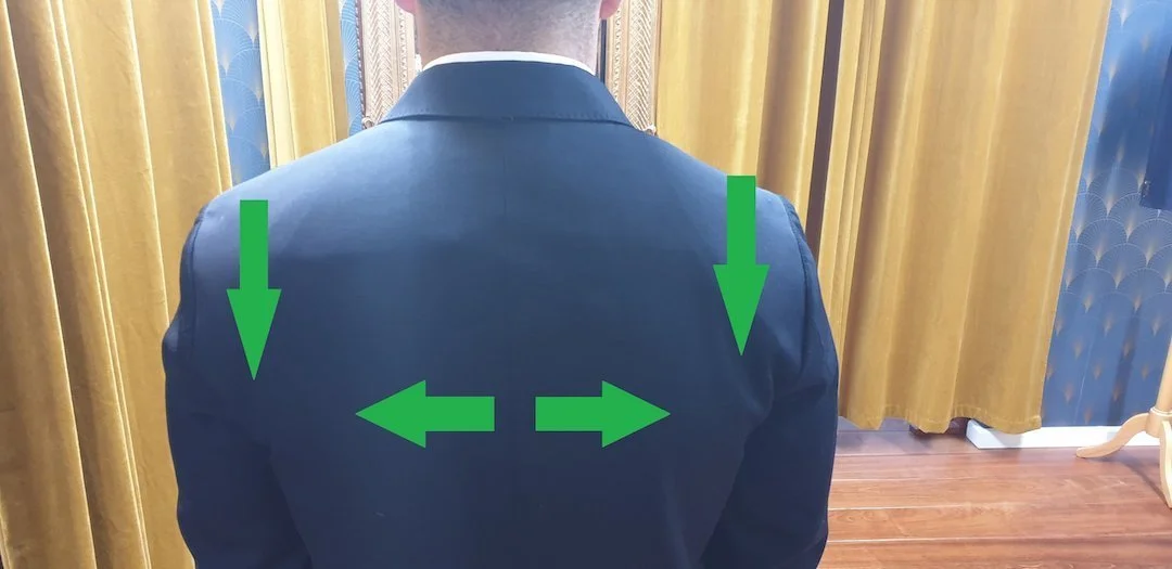Shoulders too big in your jacket: This is how the tailor ensures the perfect fit