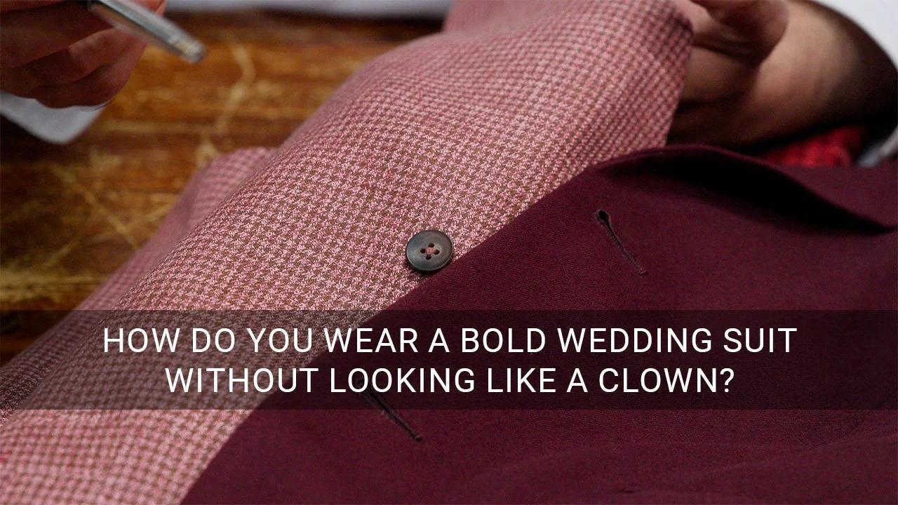 Standing Out Without Overdoing It: Why Less Is More in a Wedding Suit