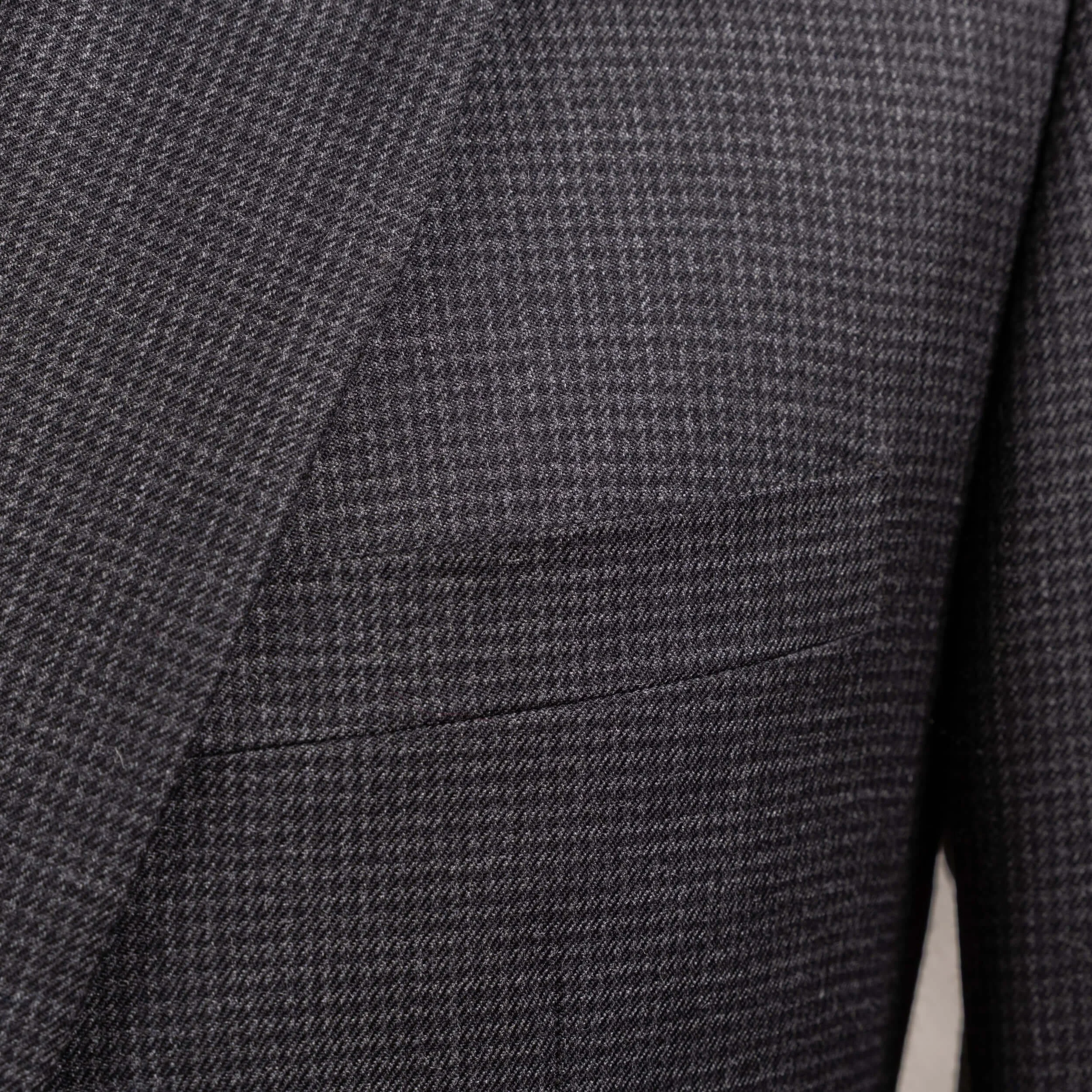 Bespoke Wedding Suit - Charcoal Puppytooth (Holland & Sherry)