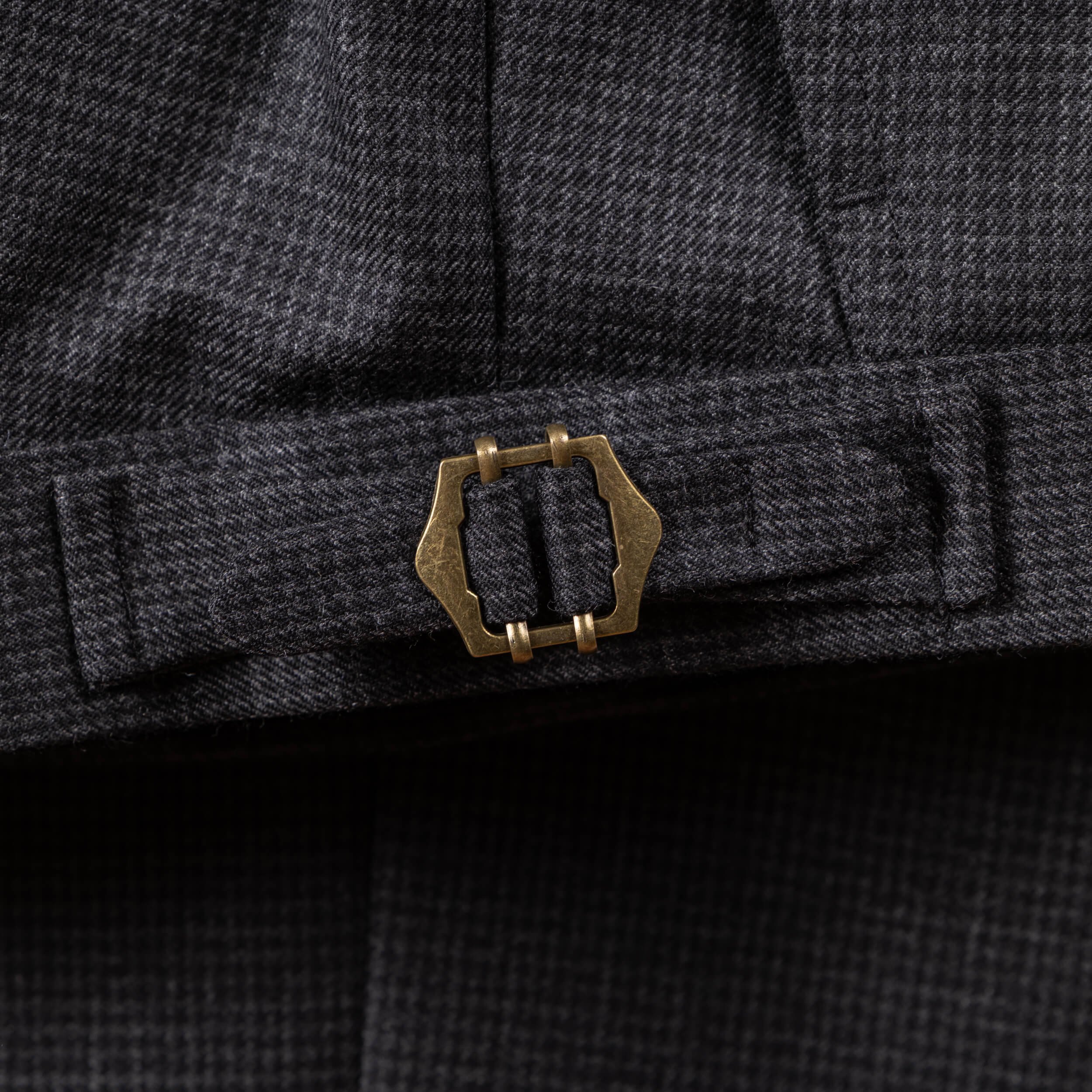 Bespoke Wedding Suit - Charcoal Puppytooth (Holland & Sherry)