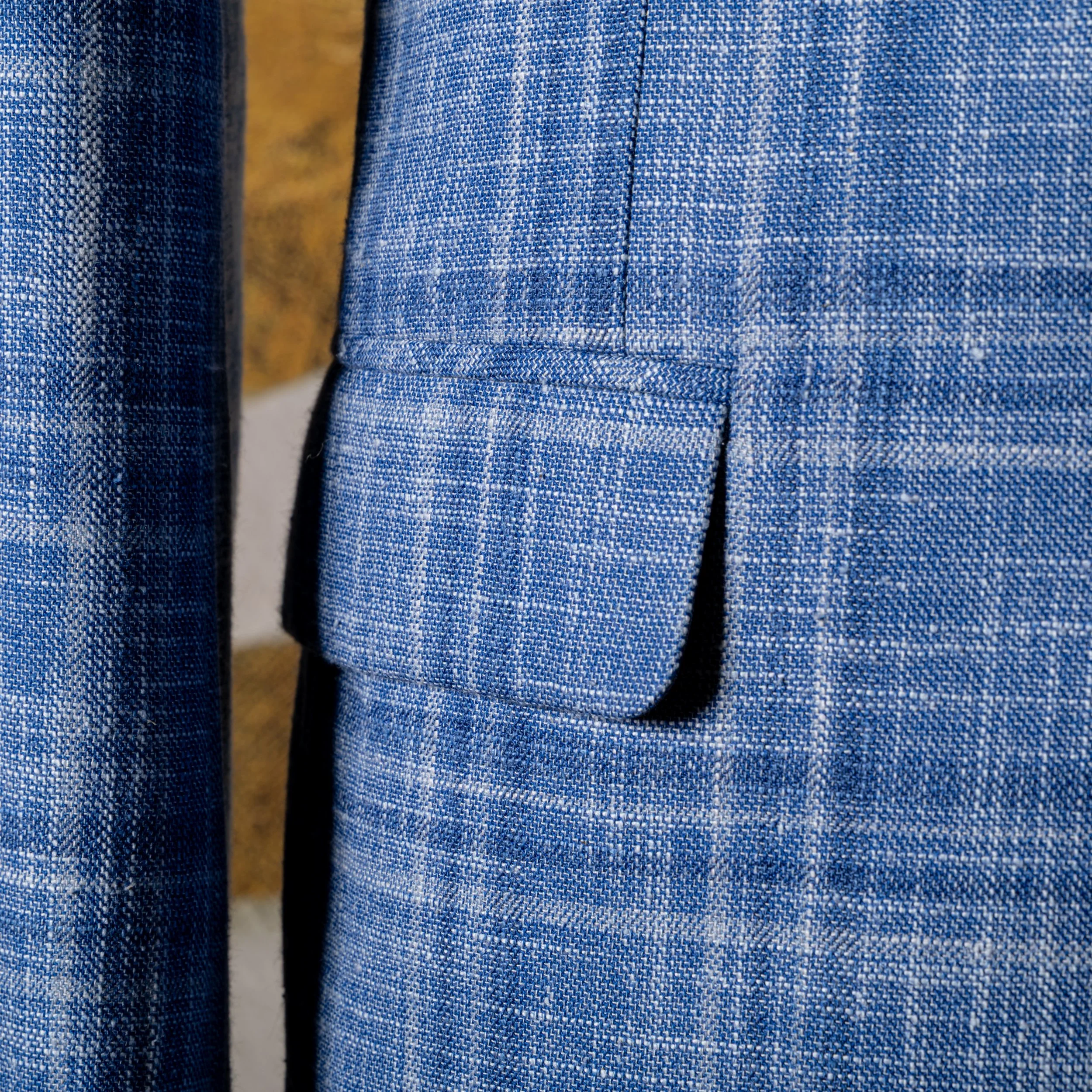 Bespoke Jacket Wool Cotton Silk (Caccioppoli Napoli) 10.jpg