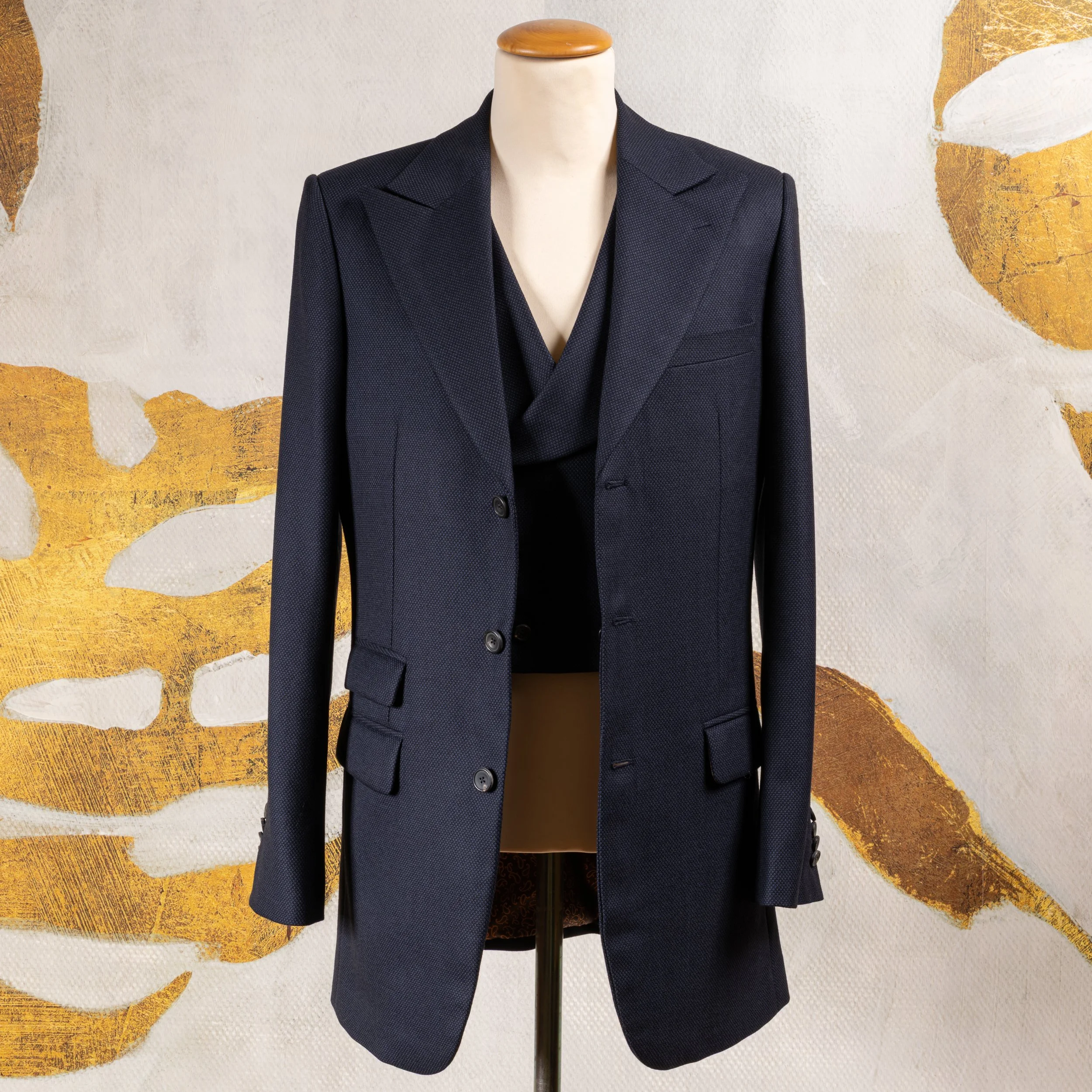 Bespoke Three Piece Suit in Birdseye Wool, a 1950s Inspired Silhouette (Holland & Sherry)-19.jpg