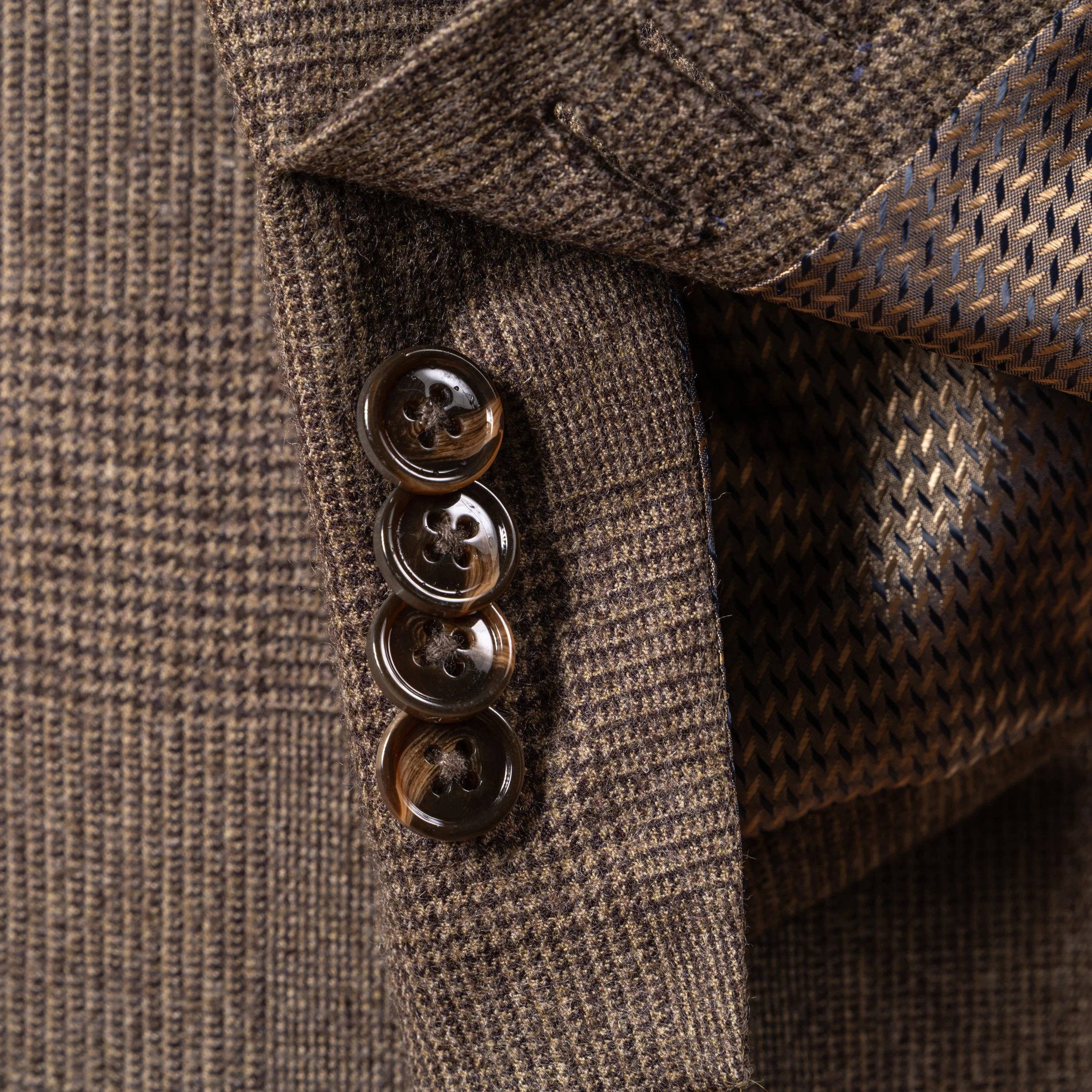 Brown 3-Piece Suit in Glen Check Flannel, Fox Brothers-17.jpg