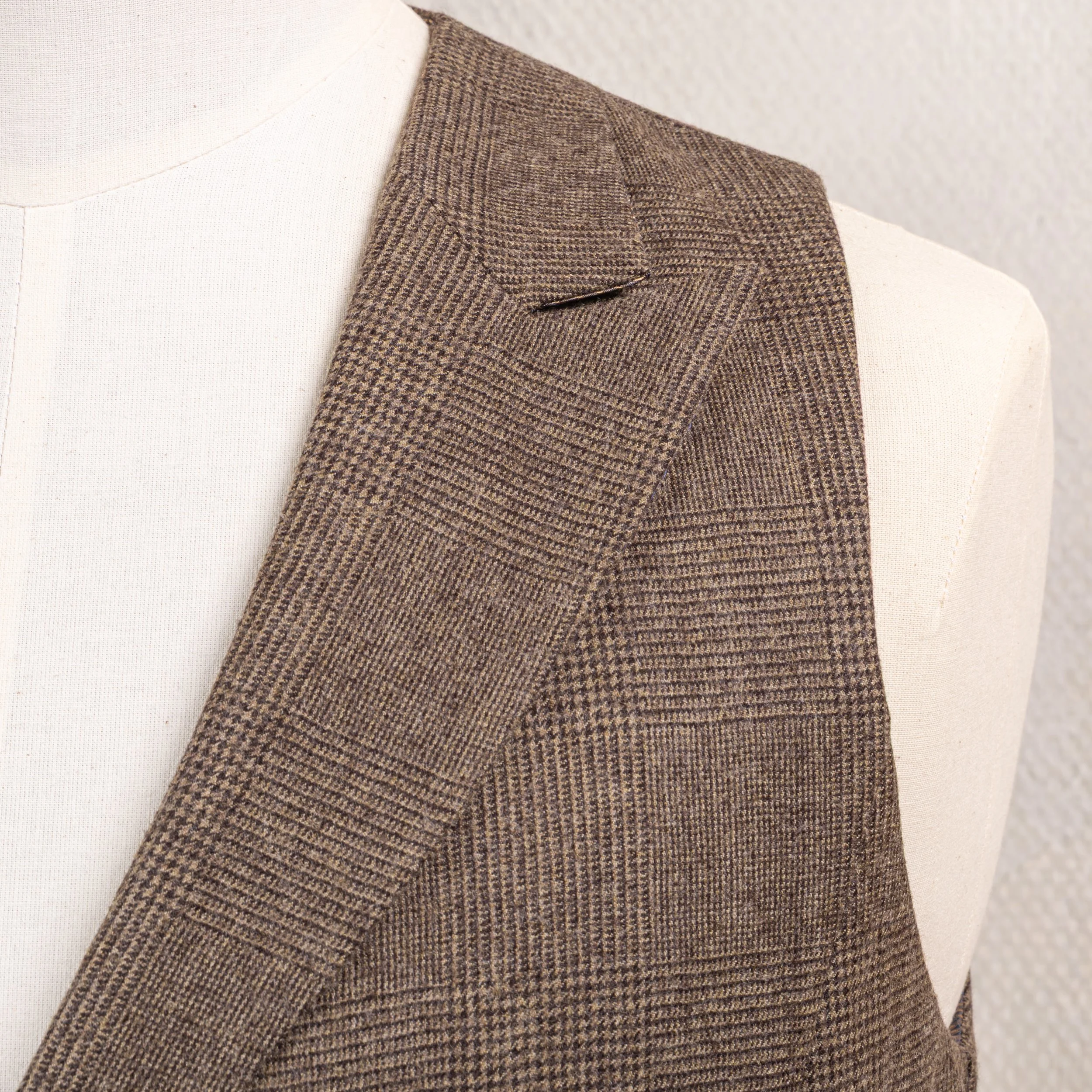 Brown 3-Piece Suit in Glen Check Flannel, Fox Brothers-24.jpg
