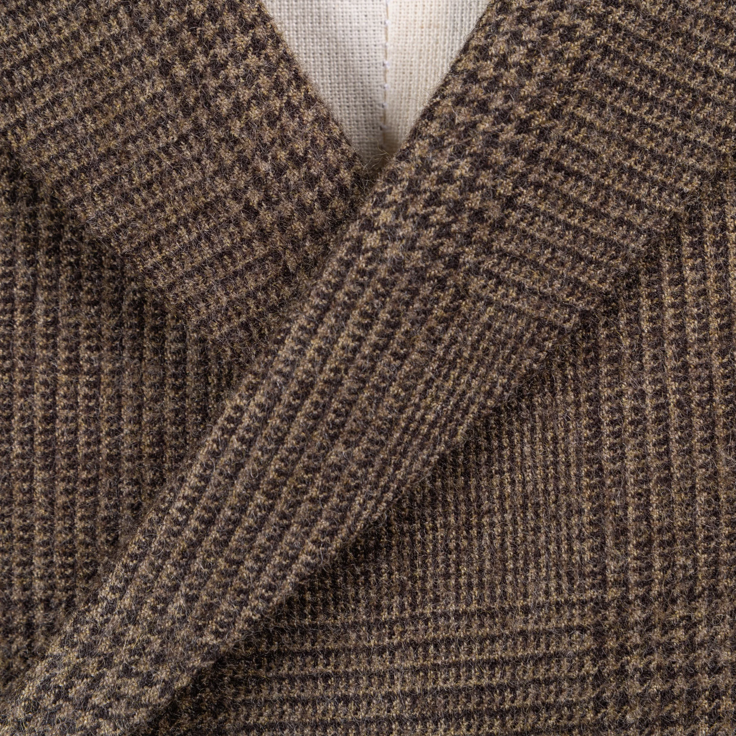 Brown 3-Piece Suit in Glen Check Flannel, Fox Brothers-26.jpg