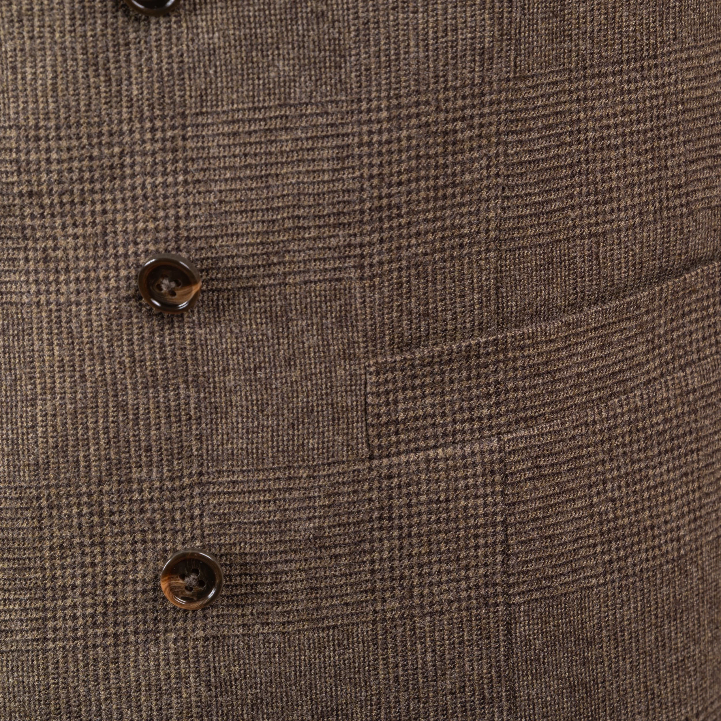 Brown 3-Piece Suit in Glen Check Flannel, Fox Brothers-31.jpg