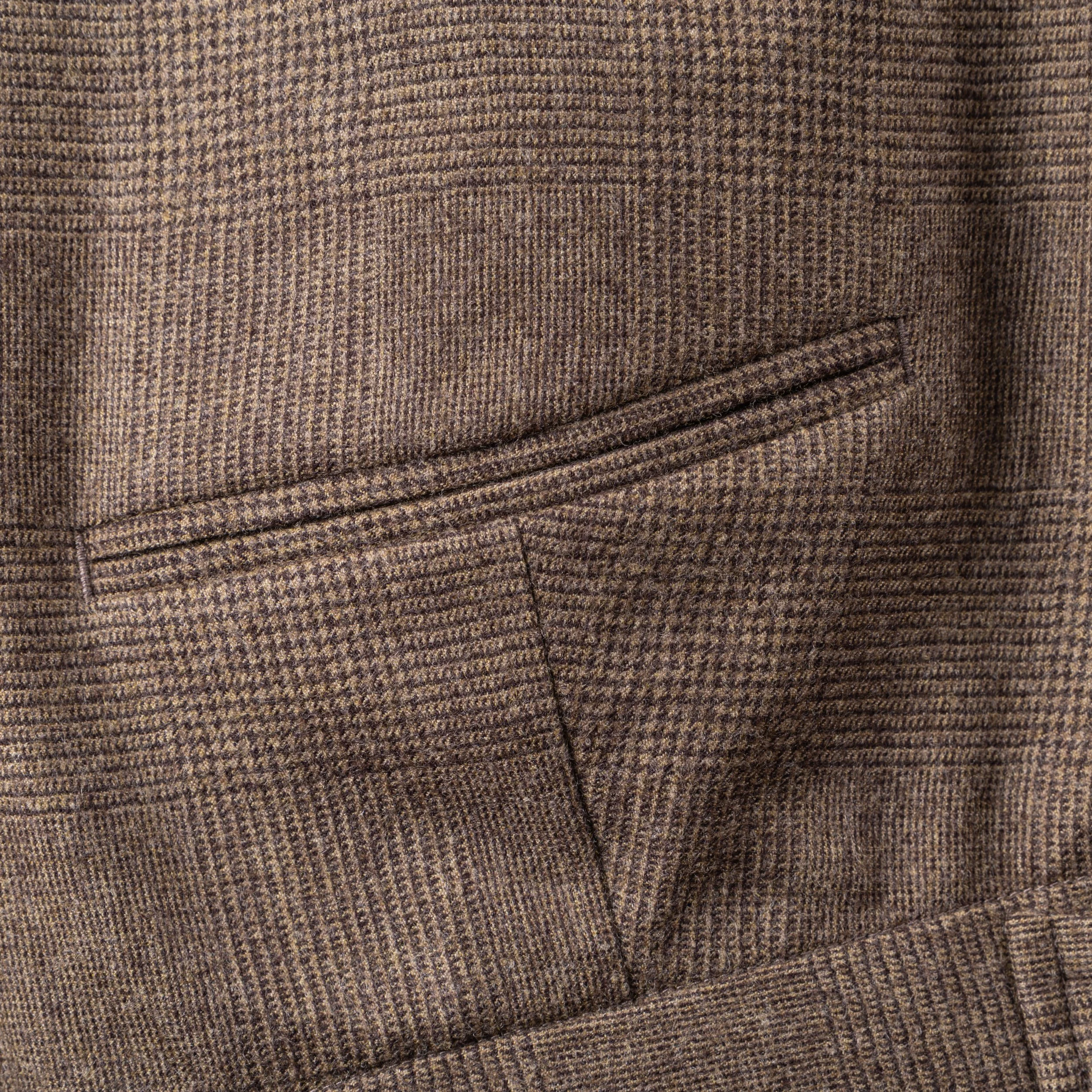 Brown 3-Piece Suit in Glen Check Flannel, Fox Brothers-35.jpg