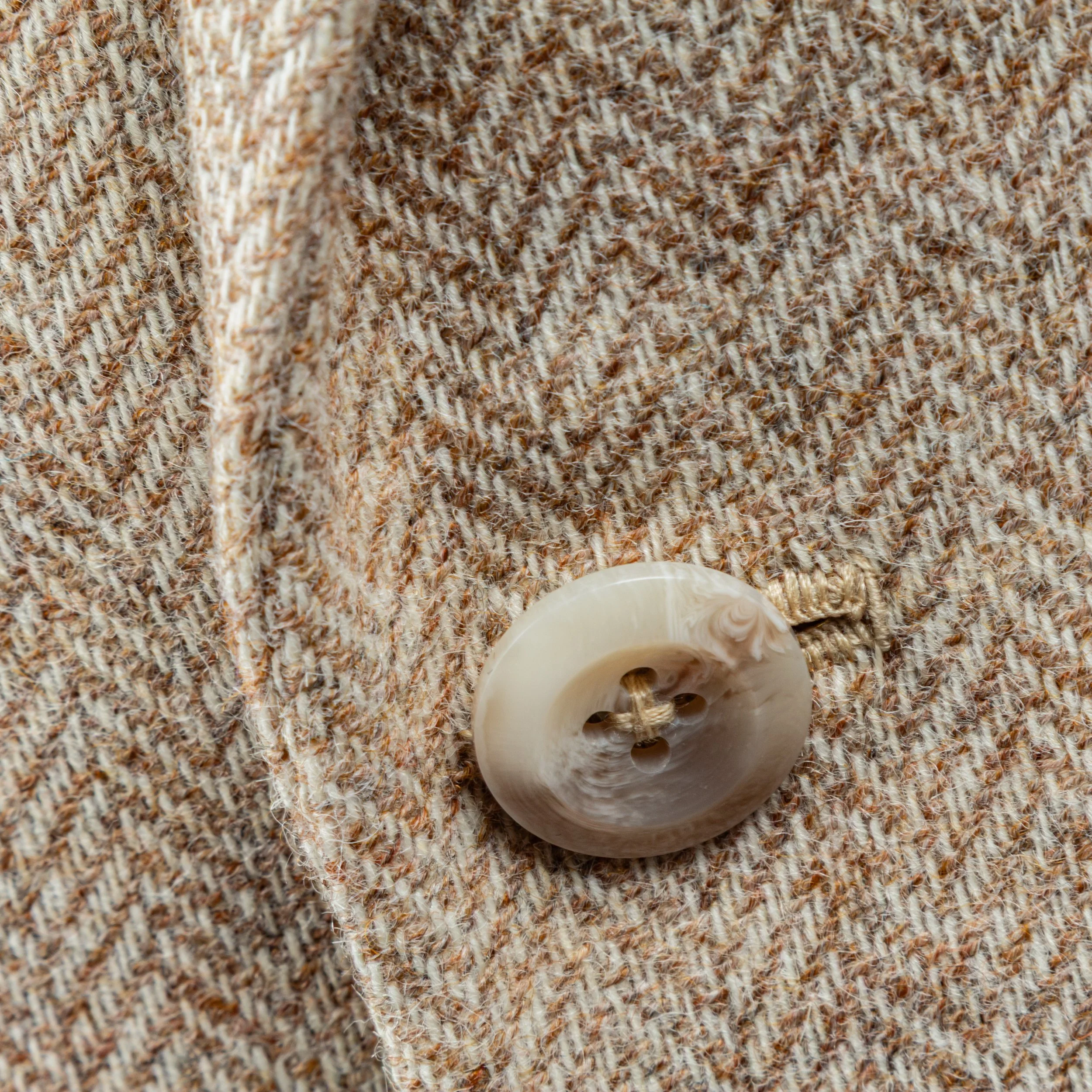 Sand Coloured Tweed Jacket with Light Grey Trousers - Holland & Sherry-7.jpg