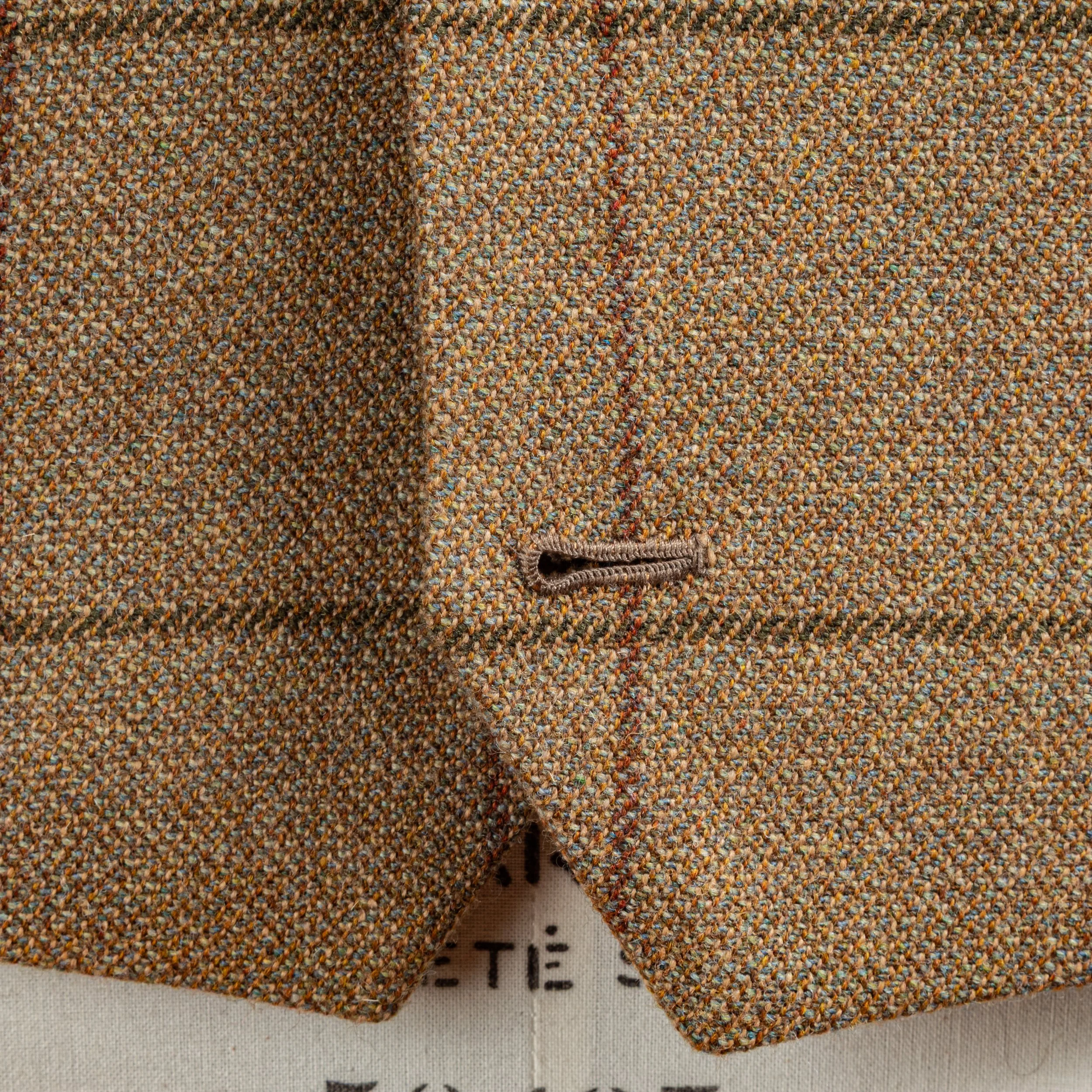 Bespoke hunting jacket and waistcoat in country tweed - Alsport II-6.jpg