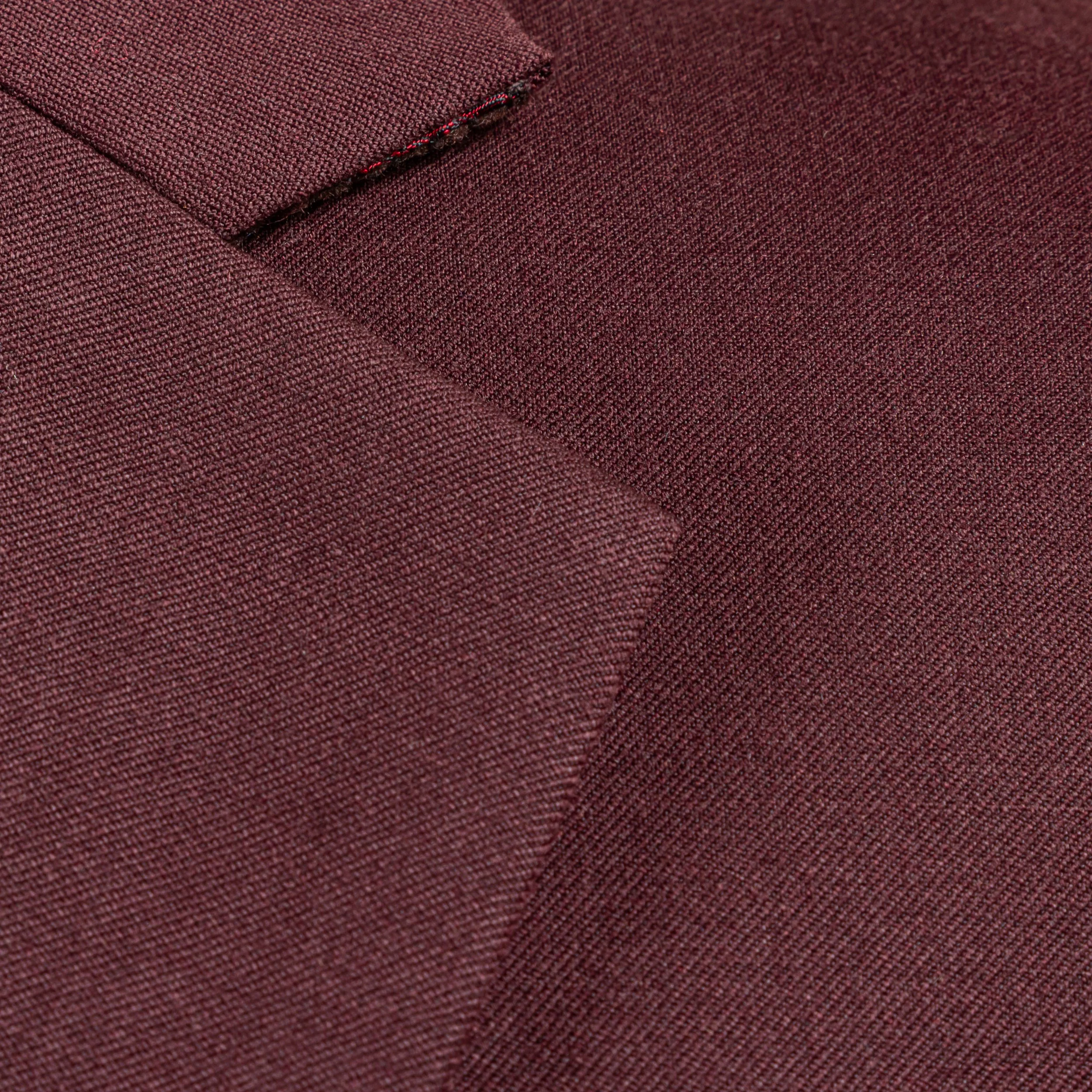 Burgundy 3-piece bespoke wedding suit - Dark red merino wool-6.jpg