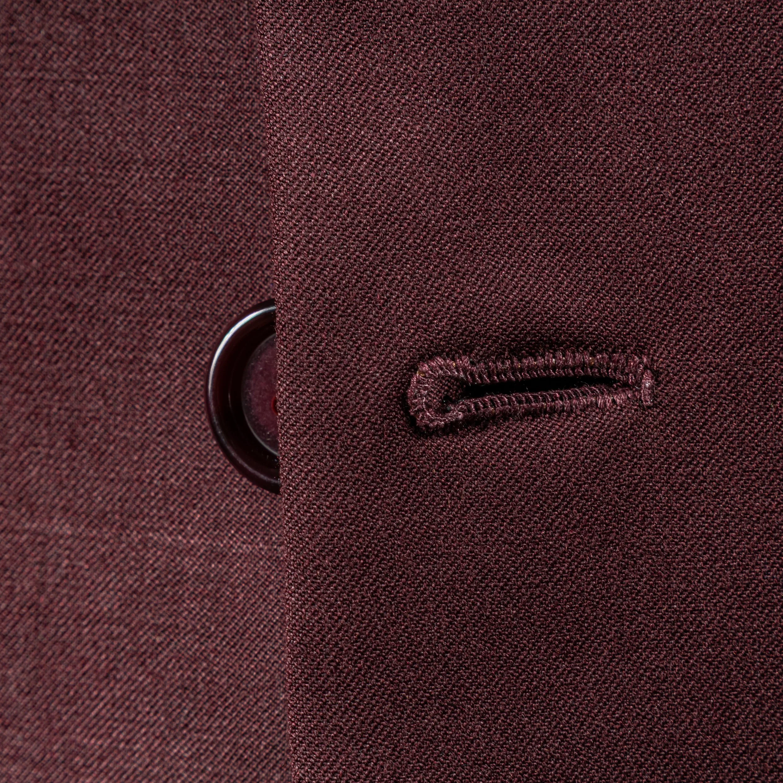 Burgundy 3-piece bespoke wedding suit - Dark red merino wool-14.jpg
