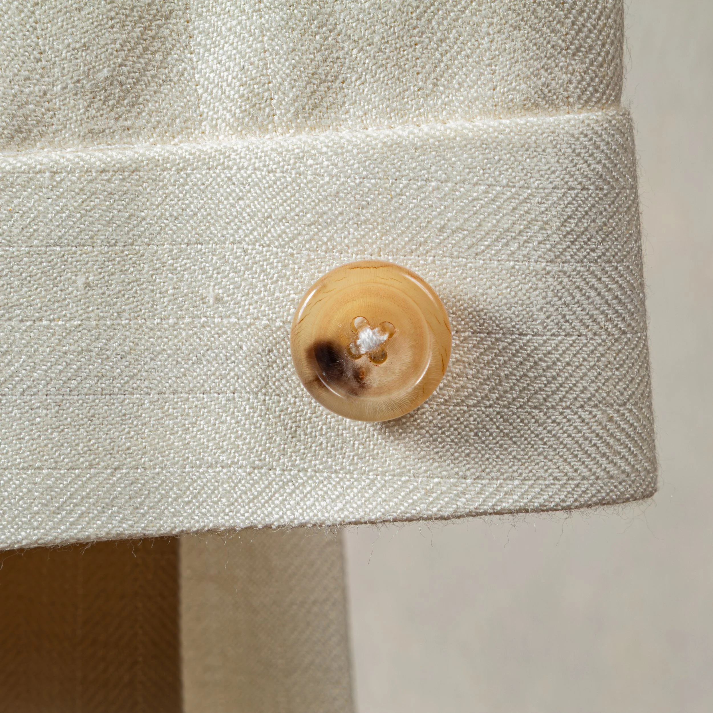Double Breasted bespoke wedding suit in cream - Caccioppoli Napoli-22.jpg