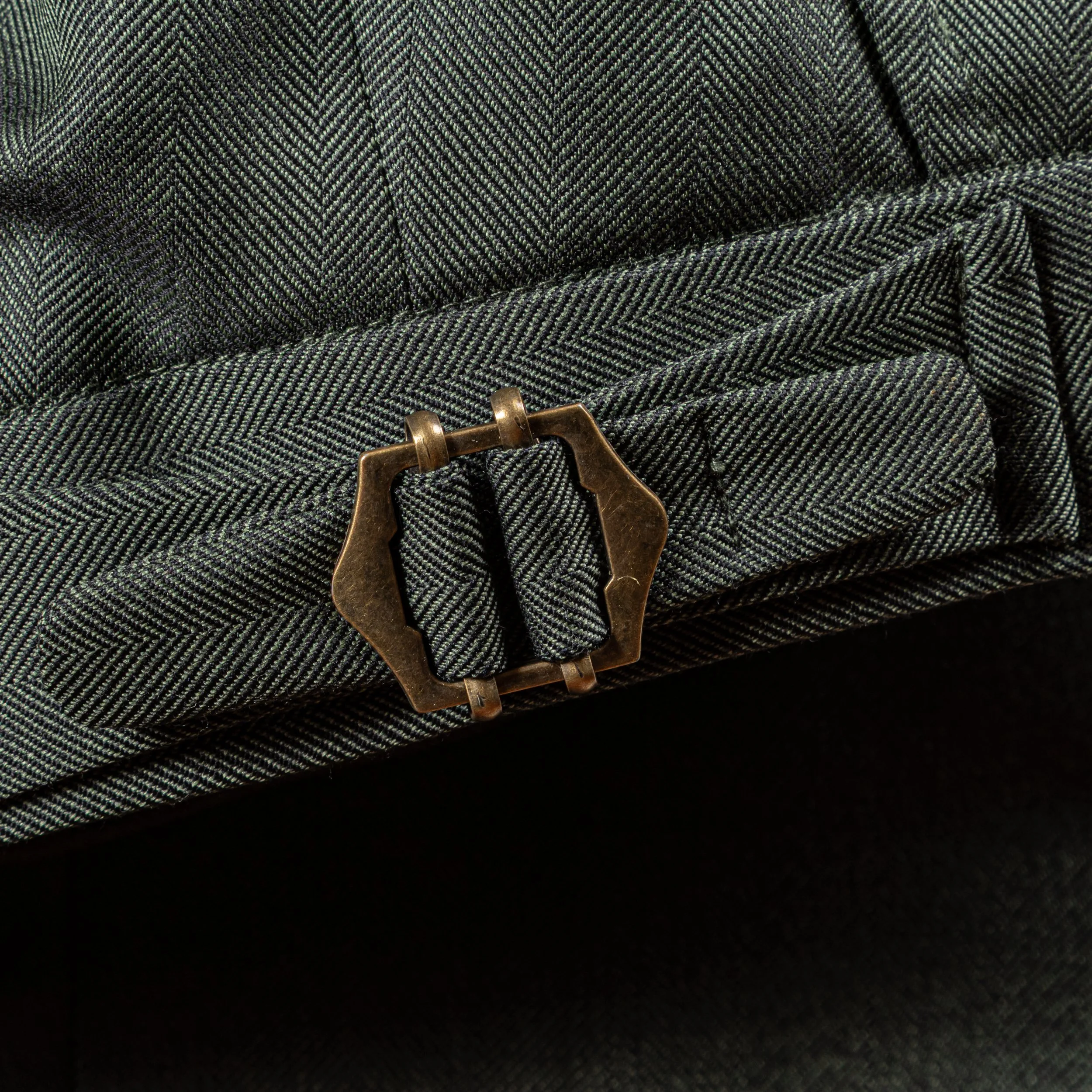 Green Wedding Suit in Herringbone Merino Summer Wool - Caccioppoli Napoli-29.jpg