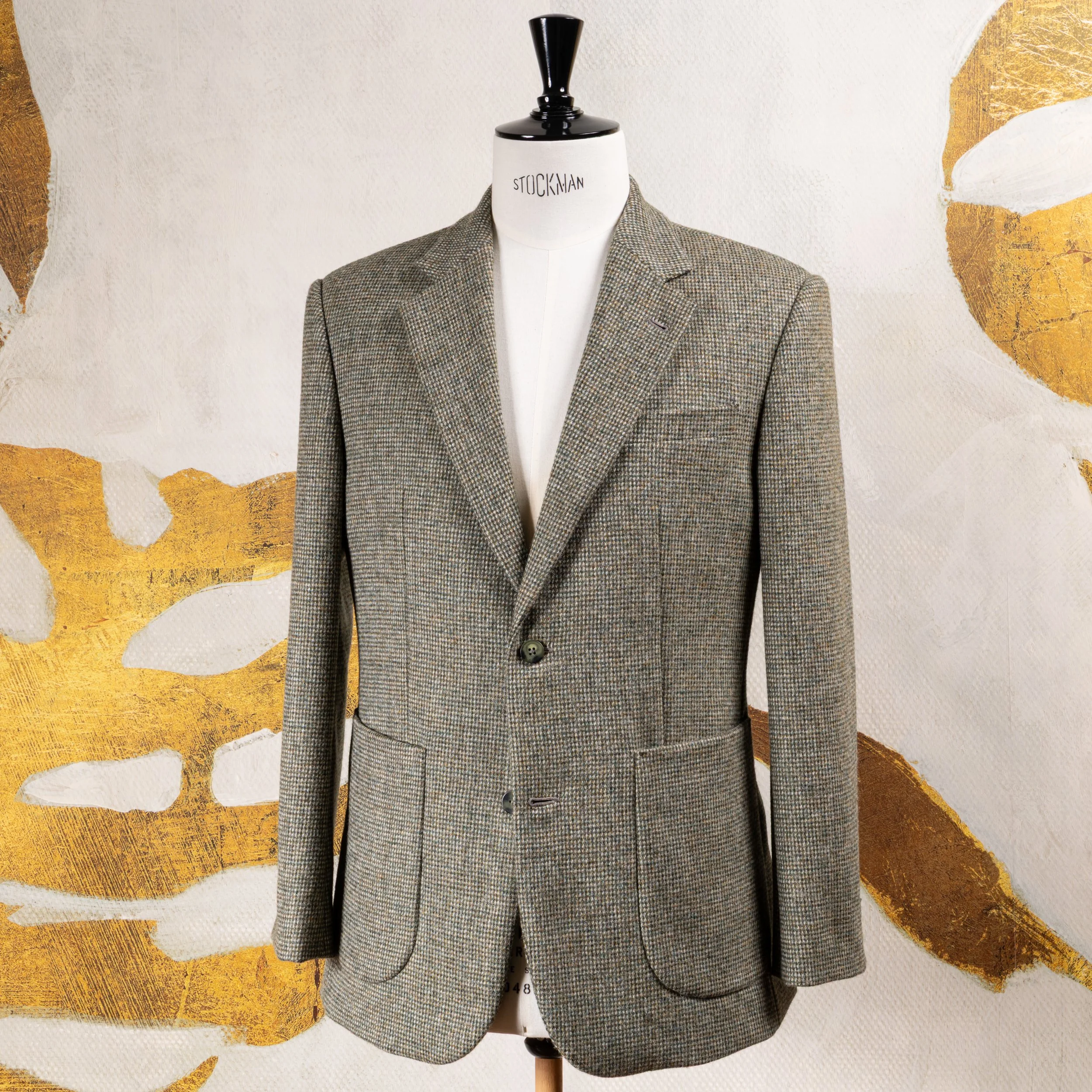 Bespoke tweed jacket in earth tones for work and leisure - Fox Brothers - William Bill-2.jpg