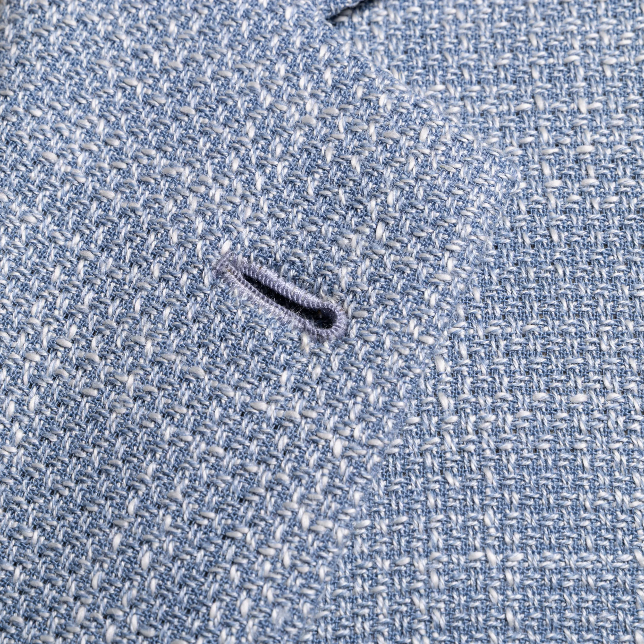 Light blue bespoke jacket for work and leisure - Caccioppoli Napoli-10.jpg