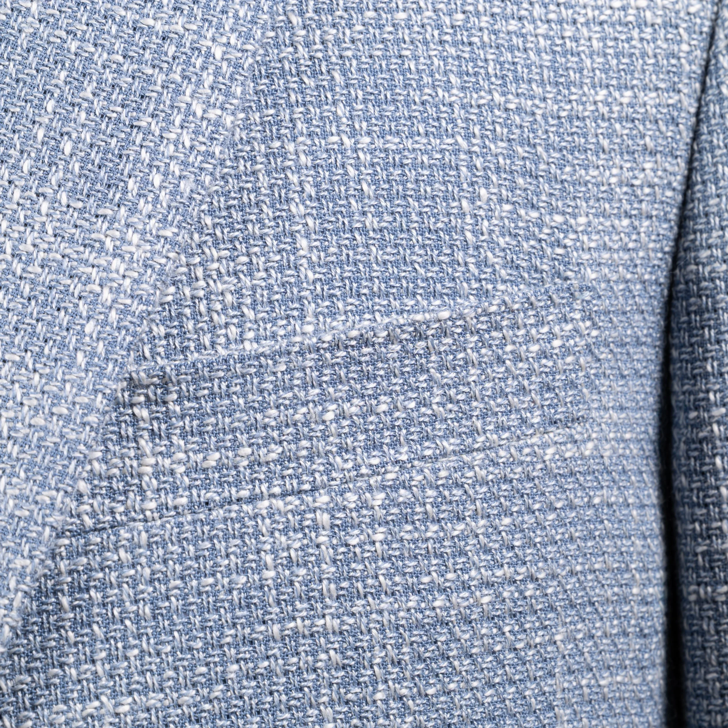 Light blue bespoke jacket for work and leisure - Caccioppoli Napoli-11.jpg