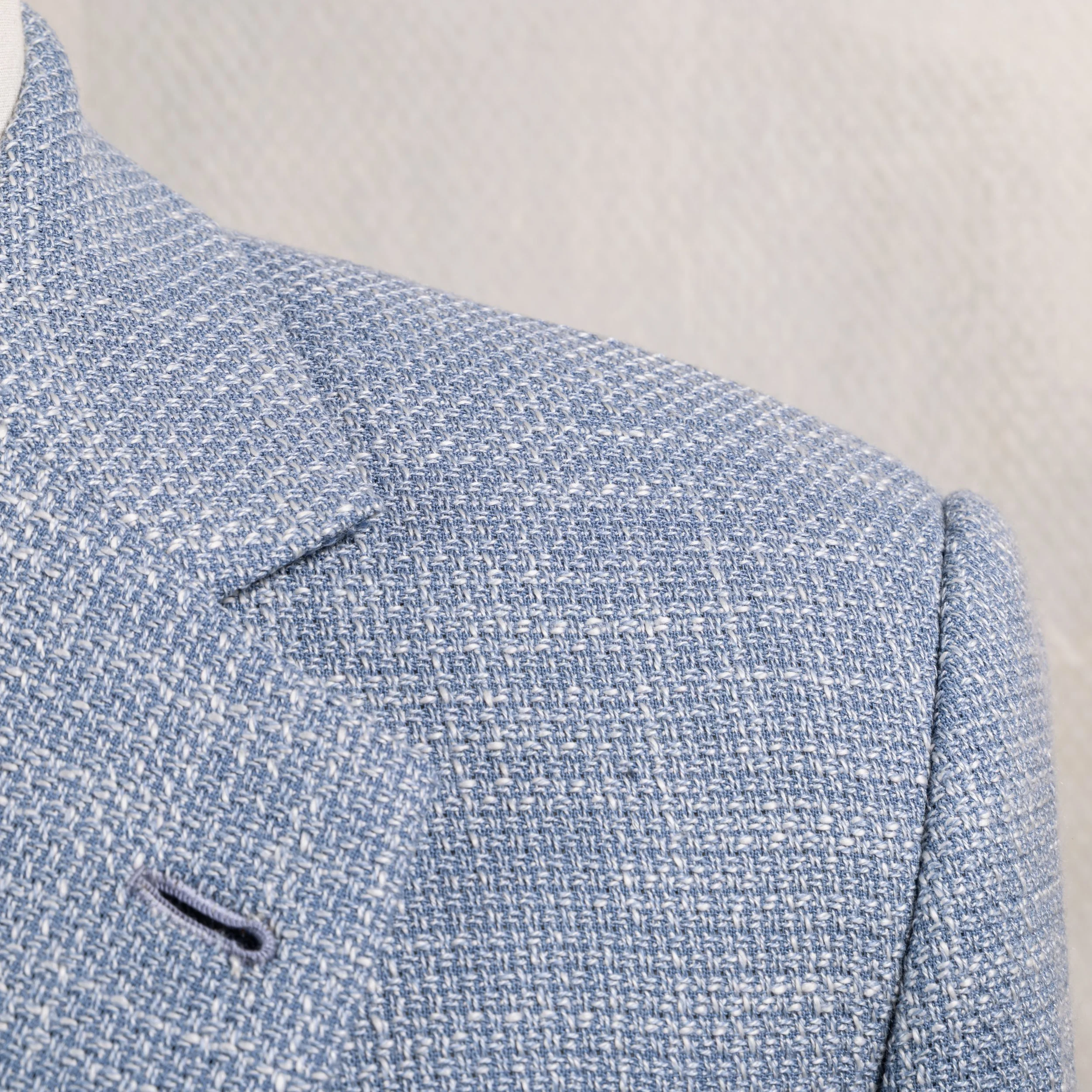 Light blue bespoke jacket for work and leisure - Caccioppoli Napoli-14.jpg
