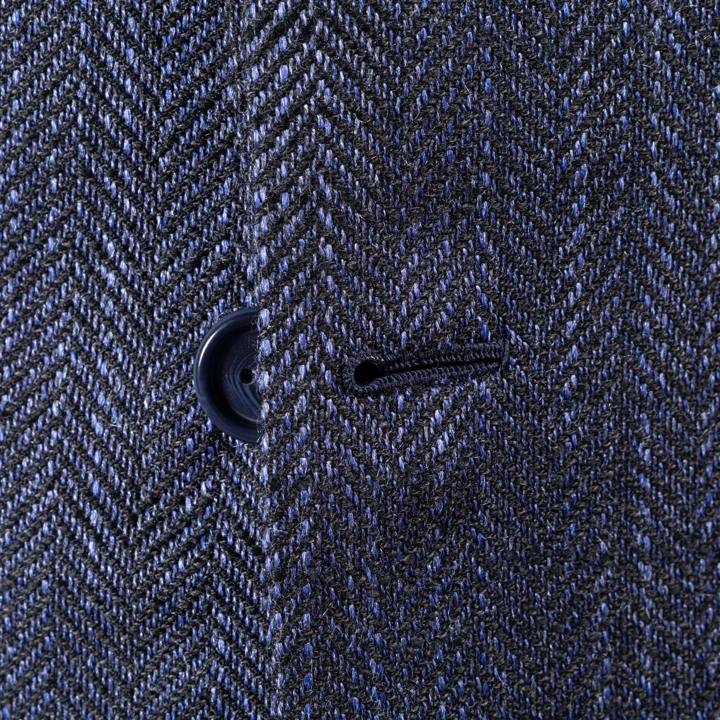 Dark blue bespoke jacket in wool and silk - Cerutti Oxygen-3.jpg