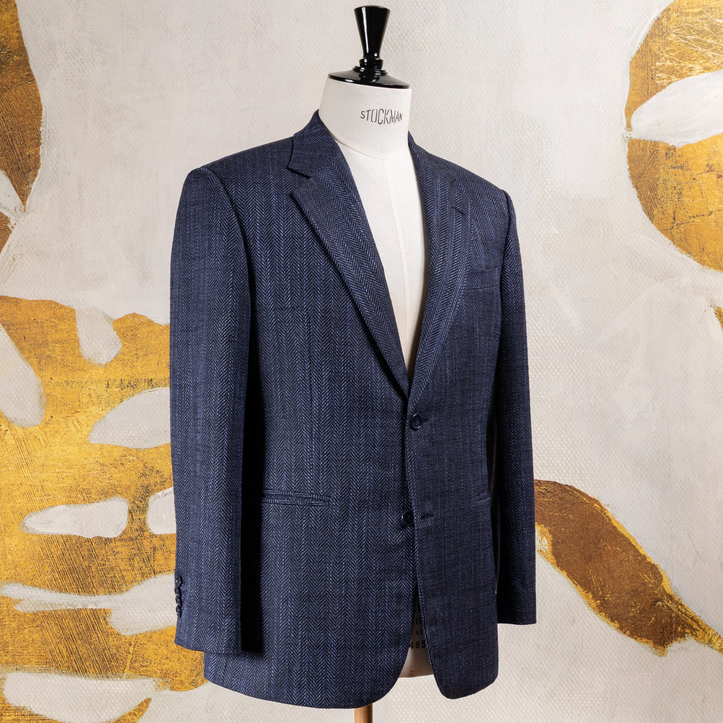 Dark blue bespoke jacket in wool and silk - Cerutti Oxygen-10.jpg