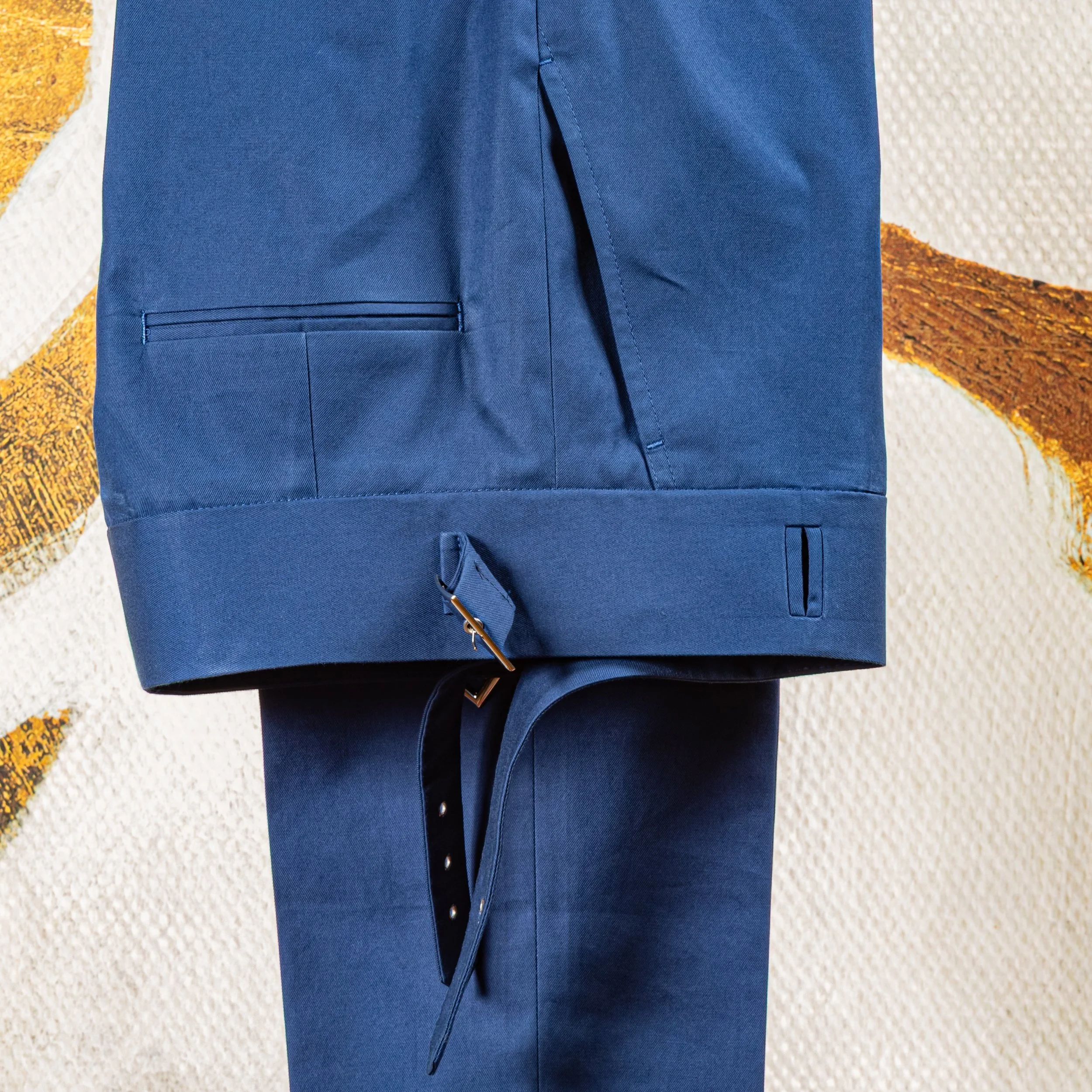 Bespoke Gurkha trousers in cotton - Holland & Sherry-7.jpg