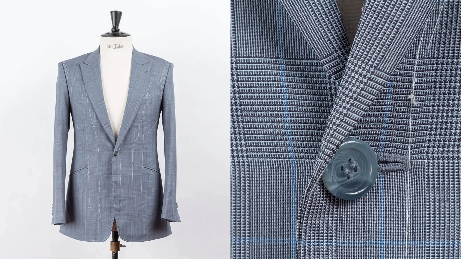 one button summer suit — De Oost Bespoke Tailoring