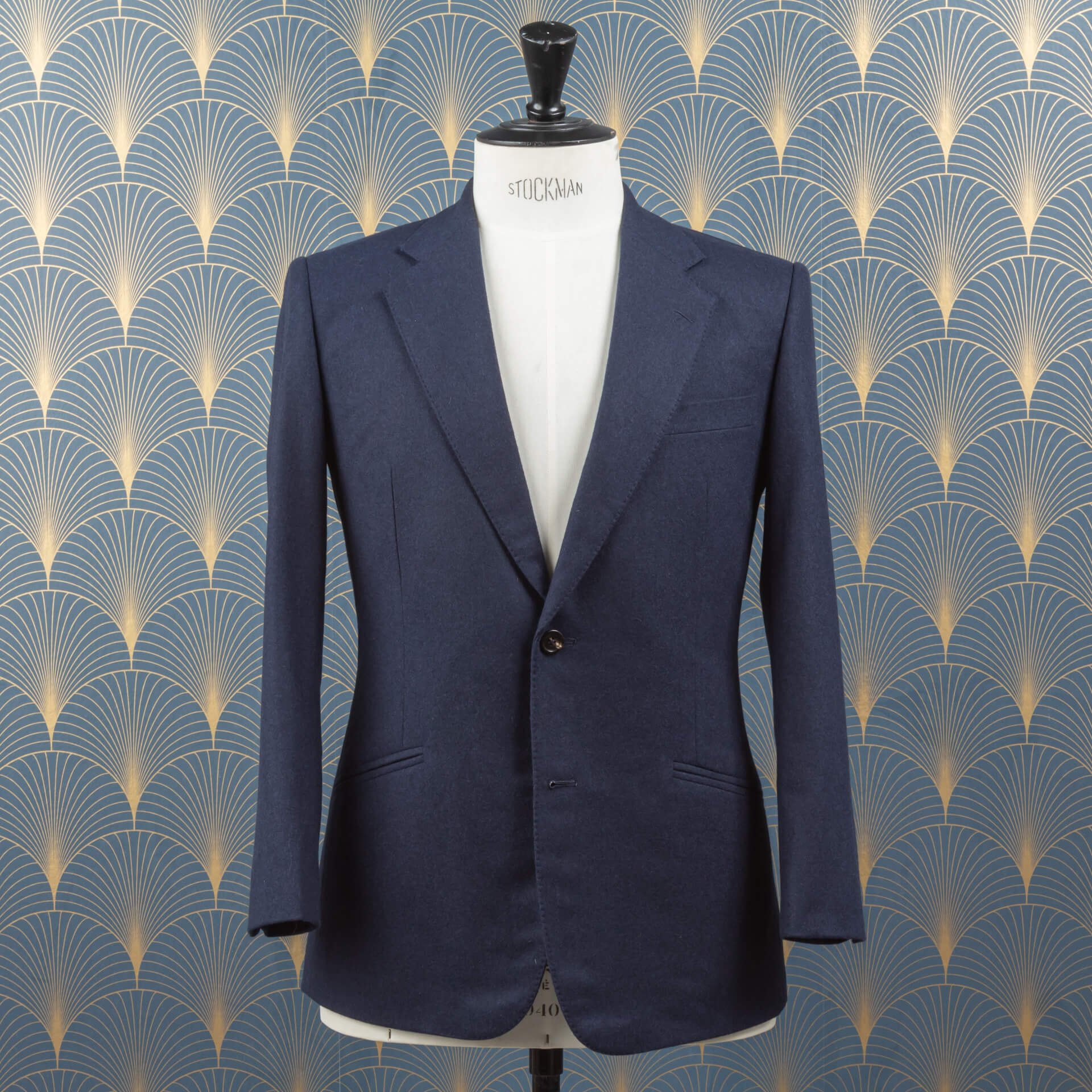 Navy Blue Flannel Suit Fox Brothers 2.jpg