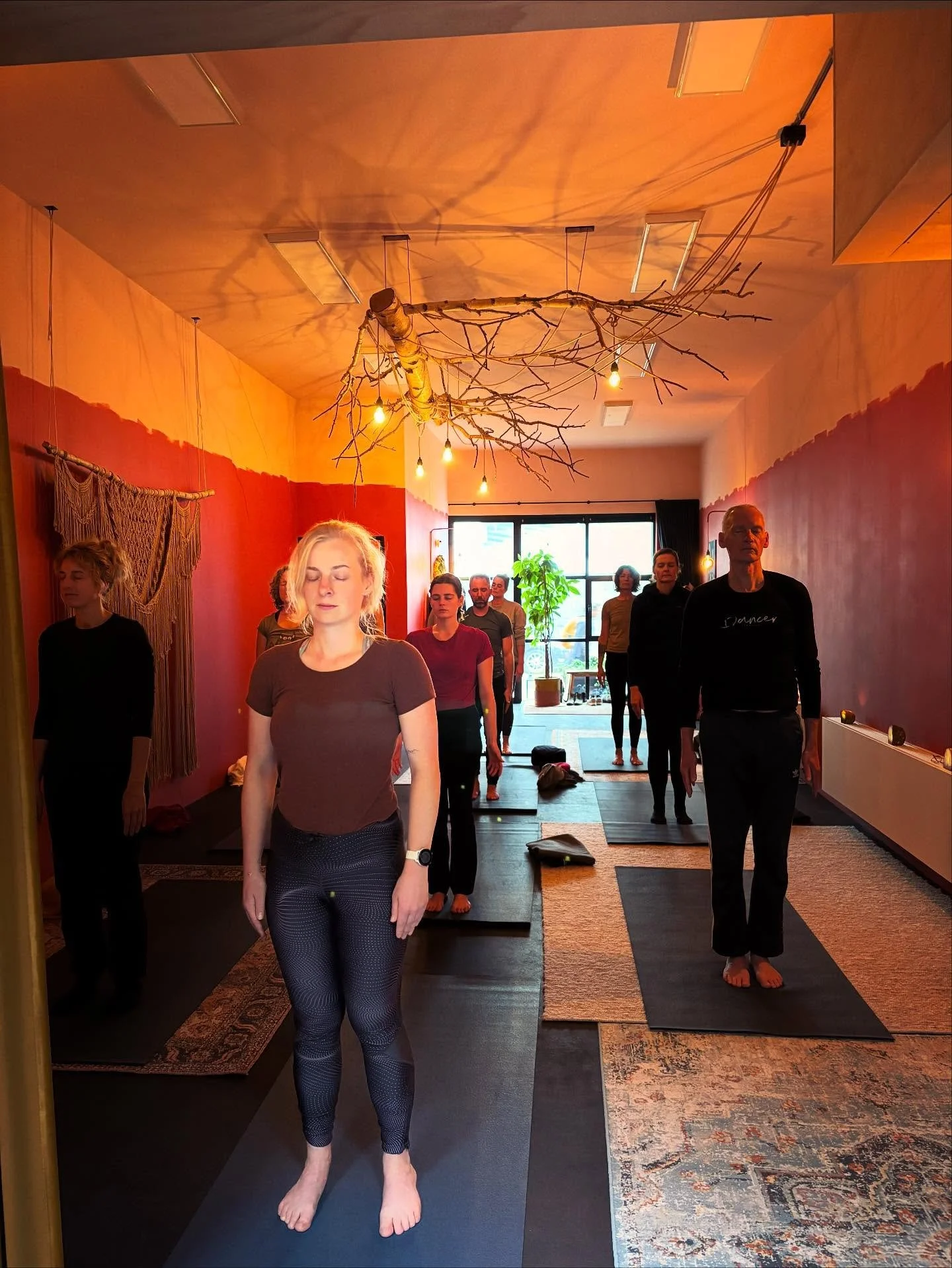 Drie zonnegroet momenten van vanmorgen ❤️

We zonnegroeten om ons voor te bereiden op Asana-beoefening. Asana-beoefening betekent het oefenen van moeiteloos en krachtig verstillen in elke yogahouding.

🌎 We bewegen met doel (vaak zonder aandacht) bu