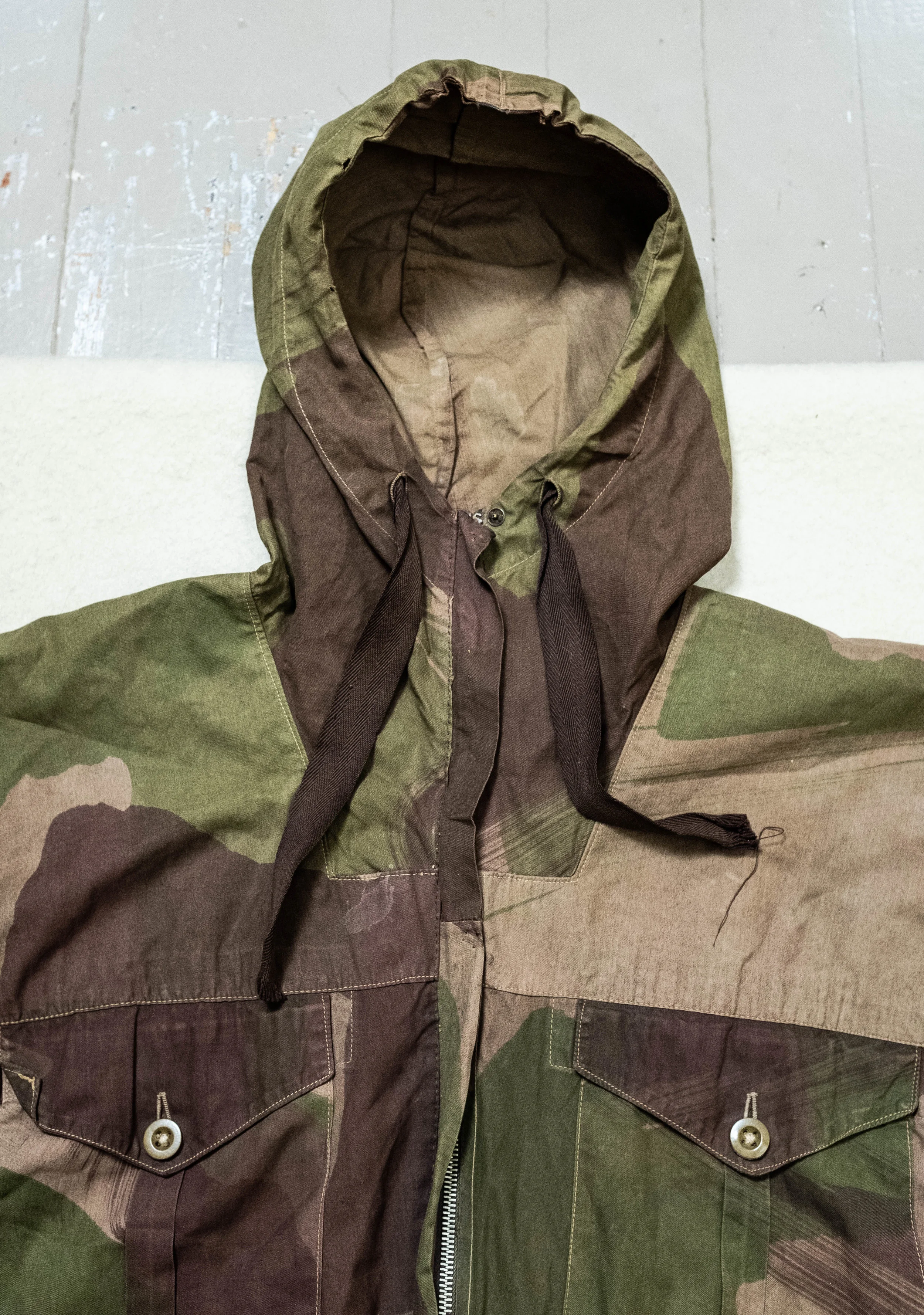 Original WW2 British Windproof SAS Camo Smock — SAUNDERSMILITARIA