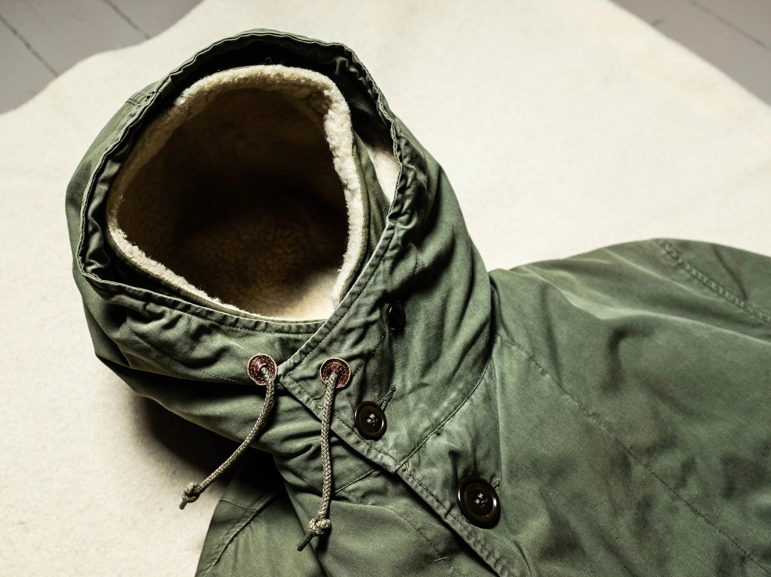 Beautiful M-1947 USMC/ US Army Korean War Parka. Removable Liner 