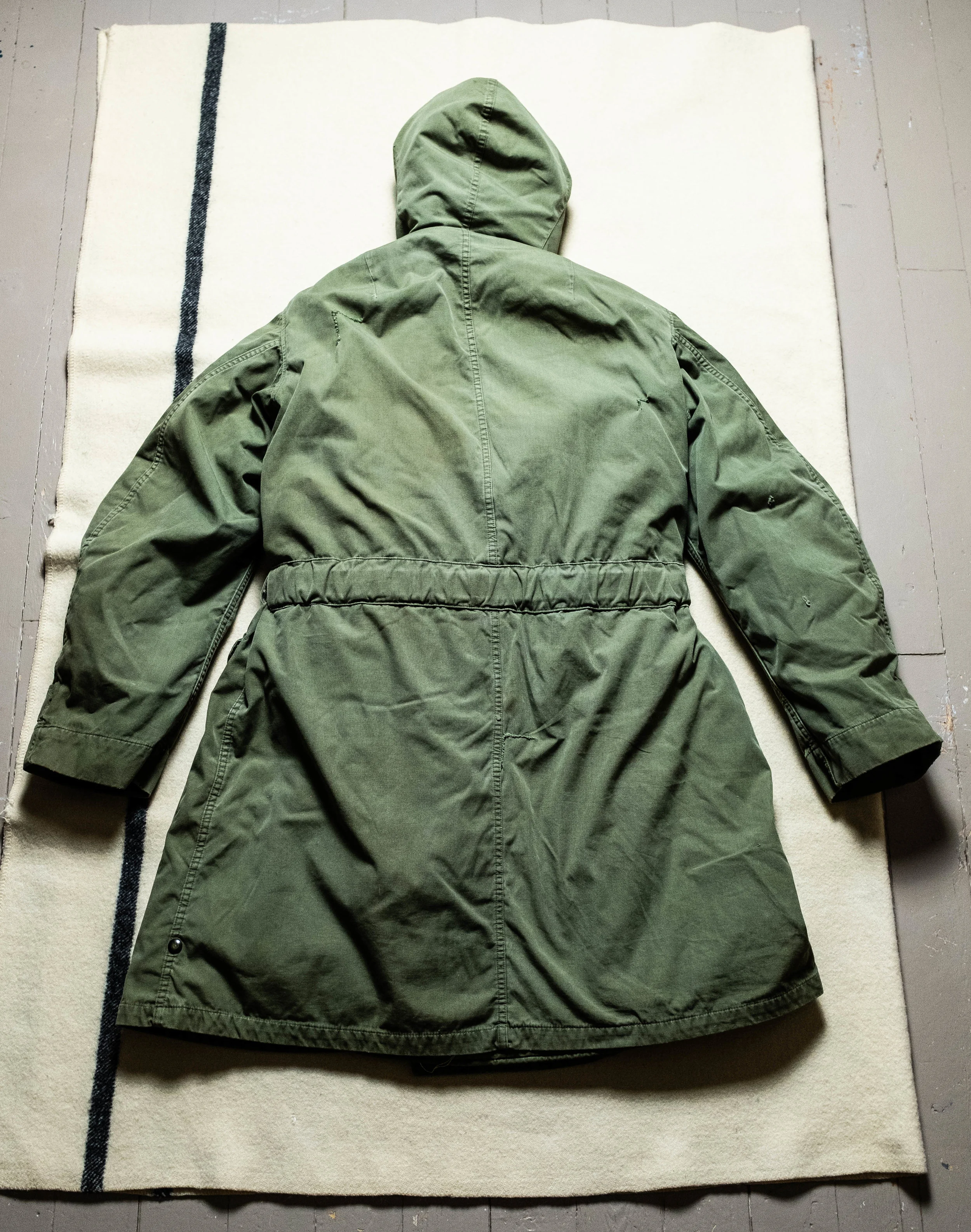 Beautiful M-1947 USMC/ US Army Korean War Parka. Removable Liner 