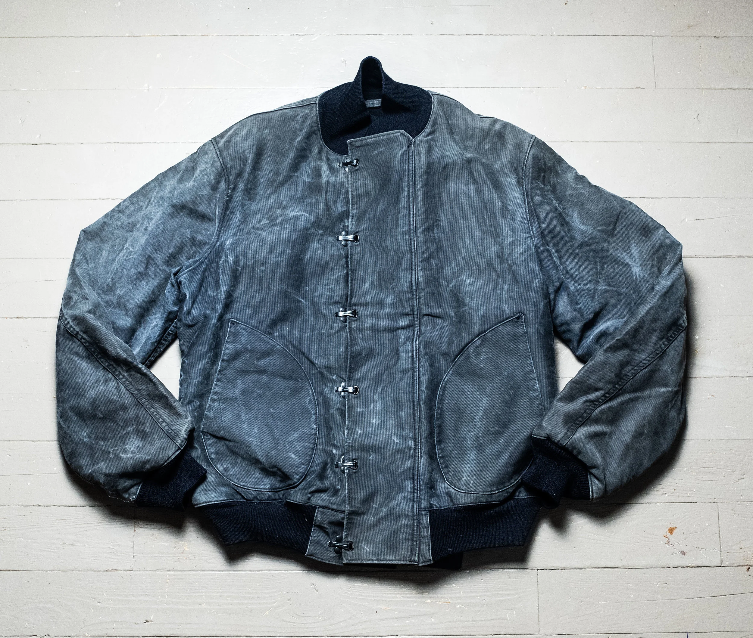 Near Mint WW2 USN Hook Front Deck Jacket