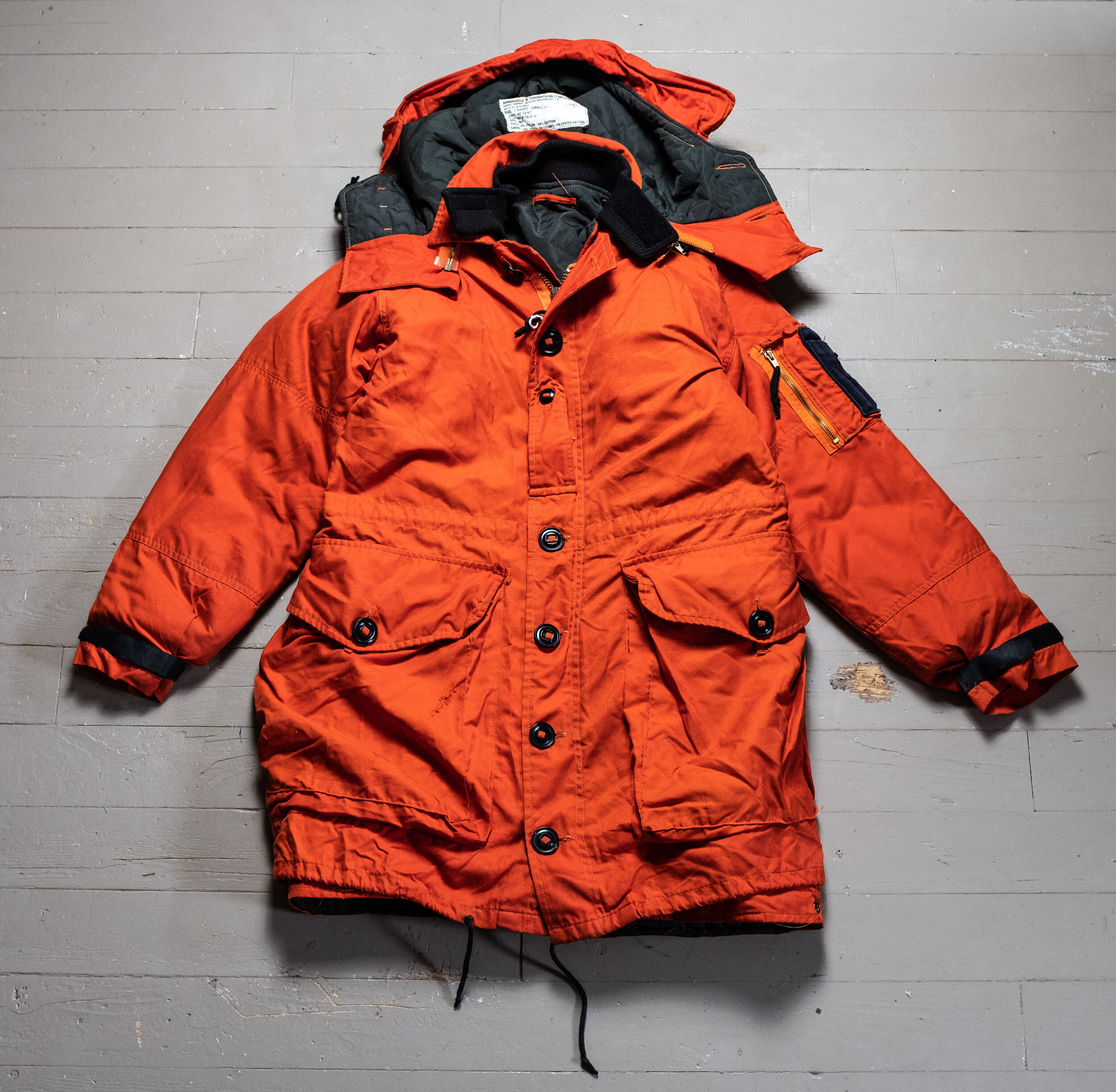Canadian Pararescue SAR Specialist Survival Orange ECW Parka