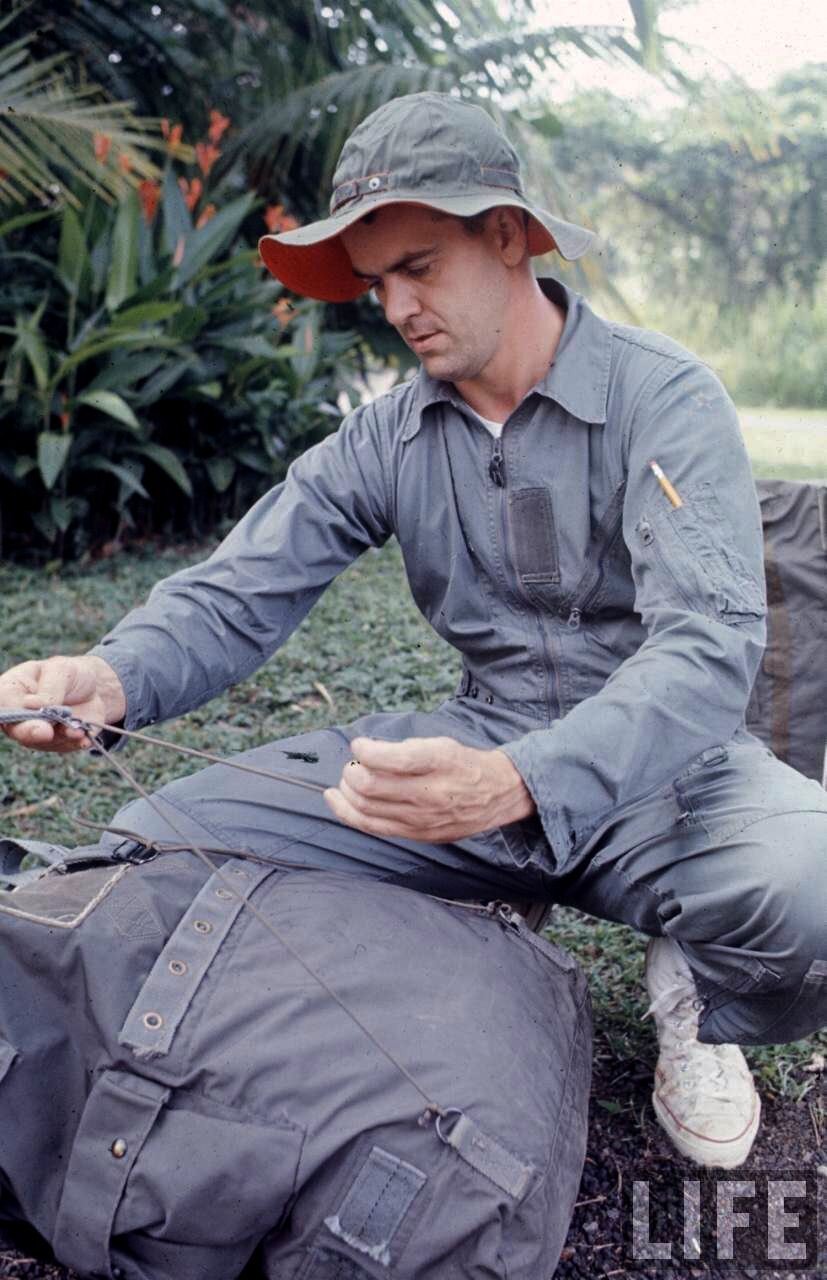 Apollo 7 Team Life Support Training, Panama 1968 3.jpg