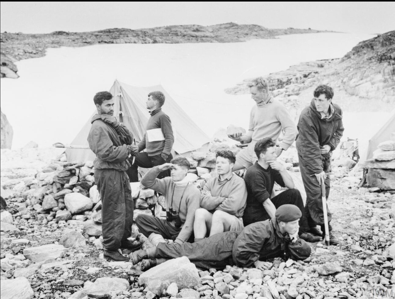SERVICES SCIENTIFIC EXPEDITION TO NORWAY. SEPTEMBER 1958, ODDA, NORWAY, THE ROYAL NAVY'S EXPEDITION UNDERTAKING METEOROLOGICAL AND OTHER SCIENTIFIC WORK IN THE AREA..jpg