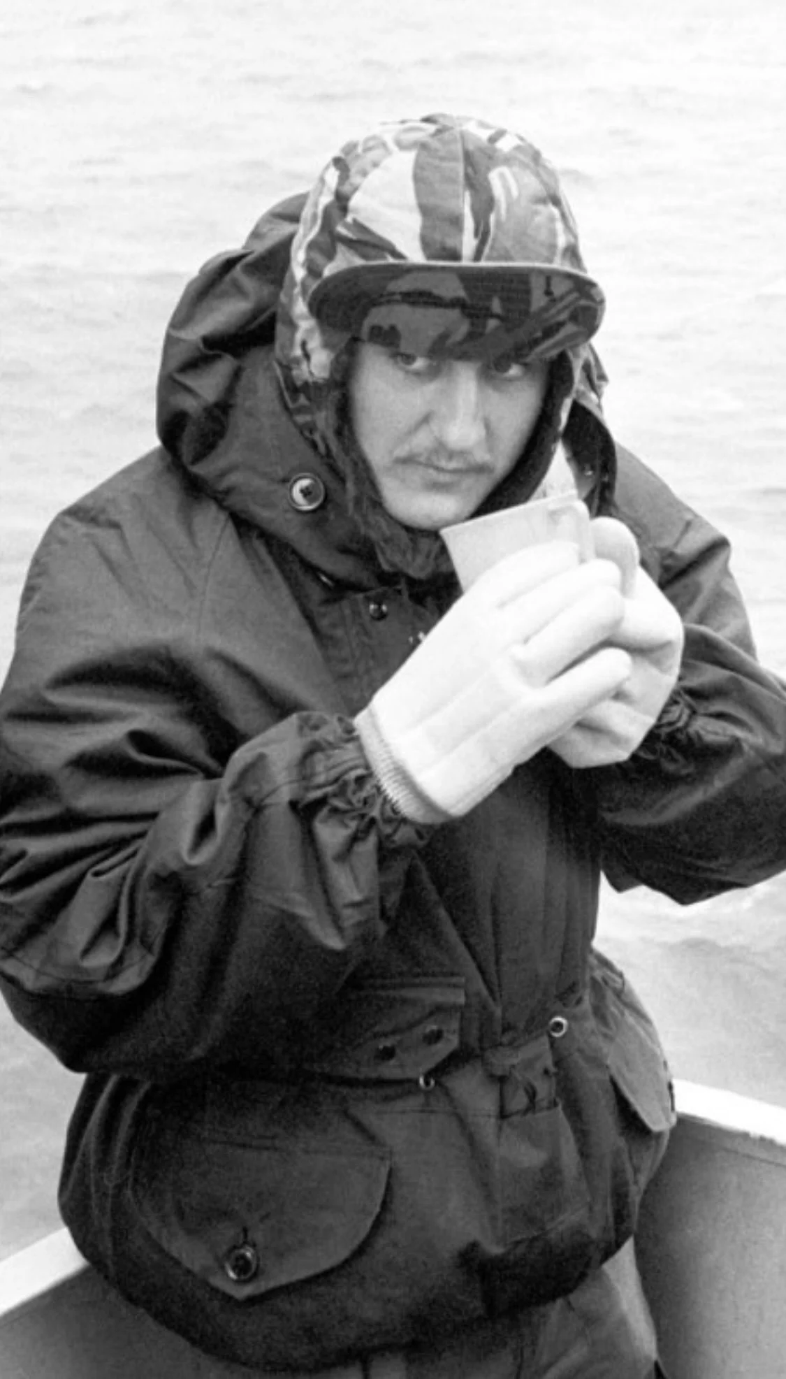 belstaff british royal navy ventile windproof smock