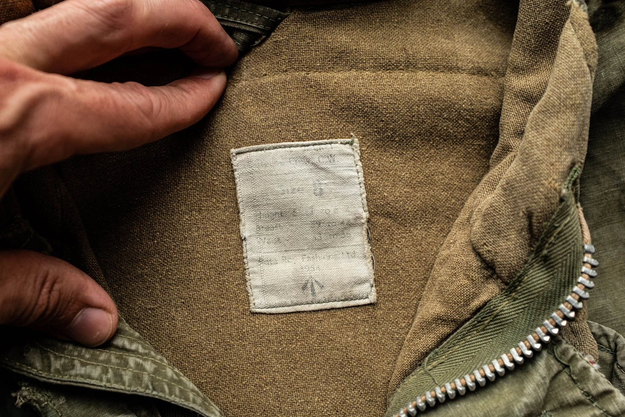 1950's RAF Green Ventile Fishtail Parka Jacket MK1