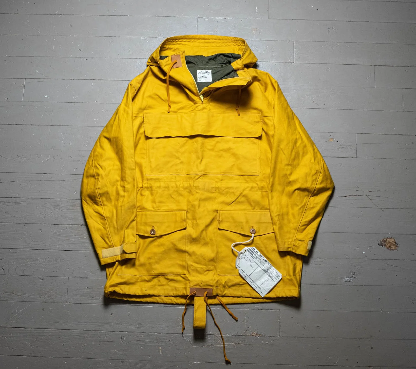 Sealed Pattern RAF Mountain Rescue Survival Yellow Ventile Smock 
