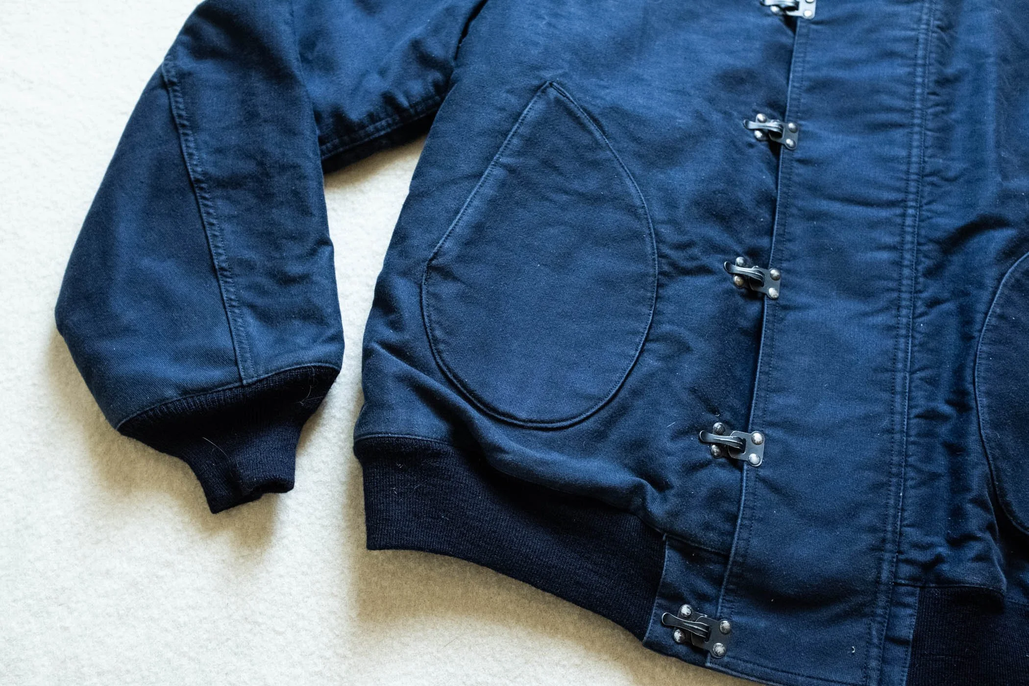 US NAVY A-2 DECK JACKET DEAD STOCK Deadstock w/ Cutter Tags WW2