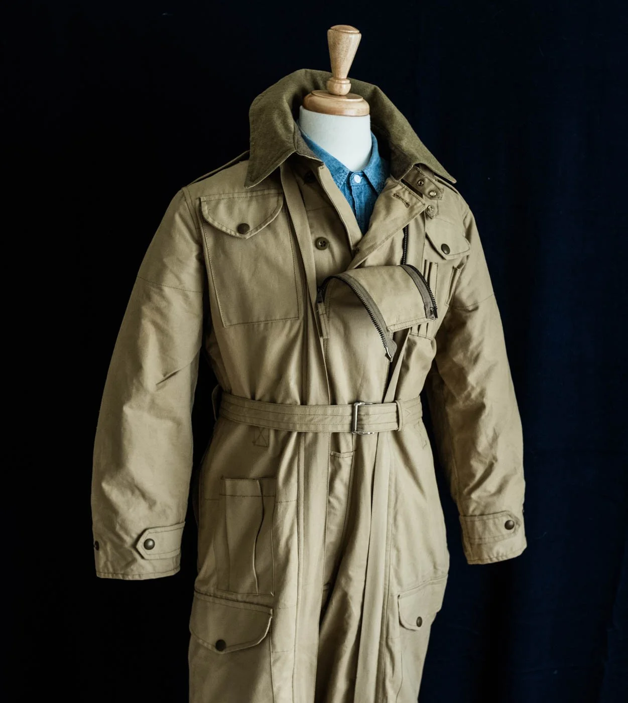 Mint Deadstock WW2 British Army Windproof "Pixie" Tank Suit