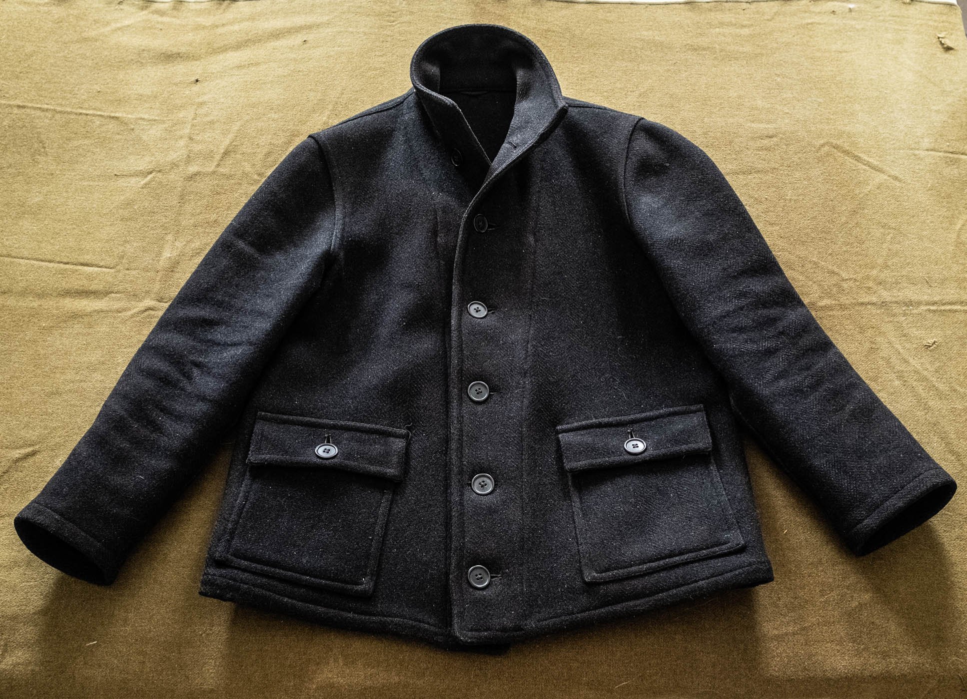 WW2 USN Submariners Wool Deck Jacket — SAUNDERSMILITARIA