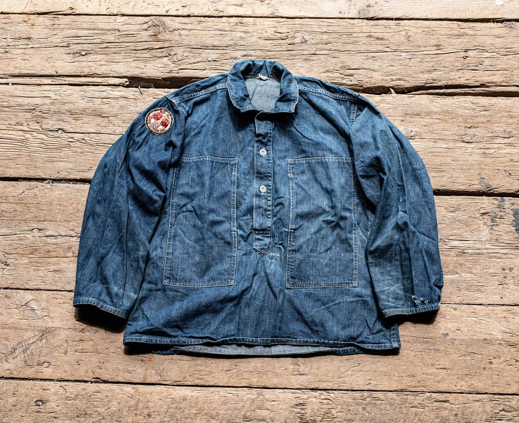 1930's US Army CCC Denim Work/ Chore Shirt