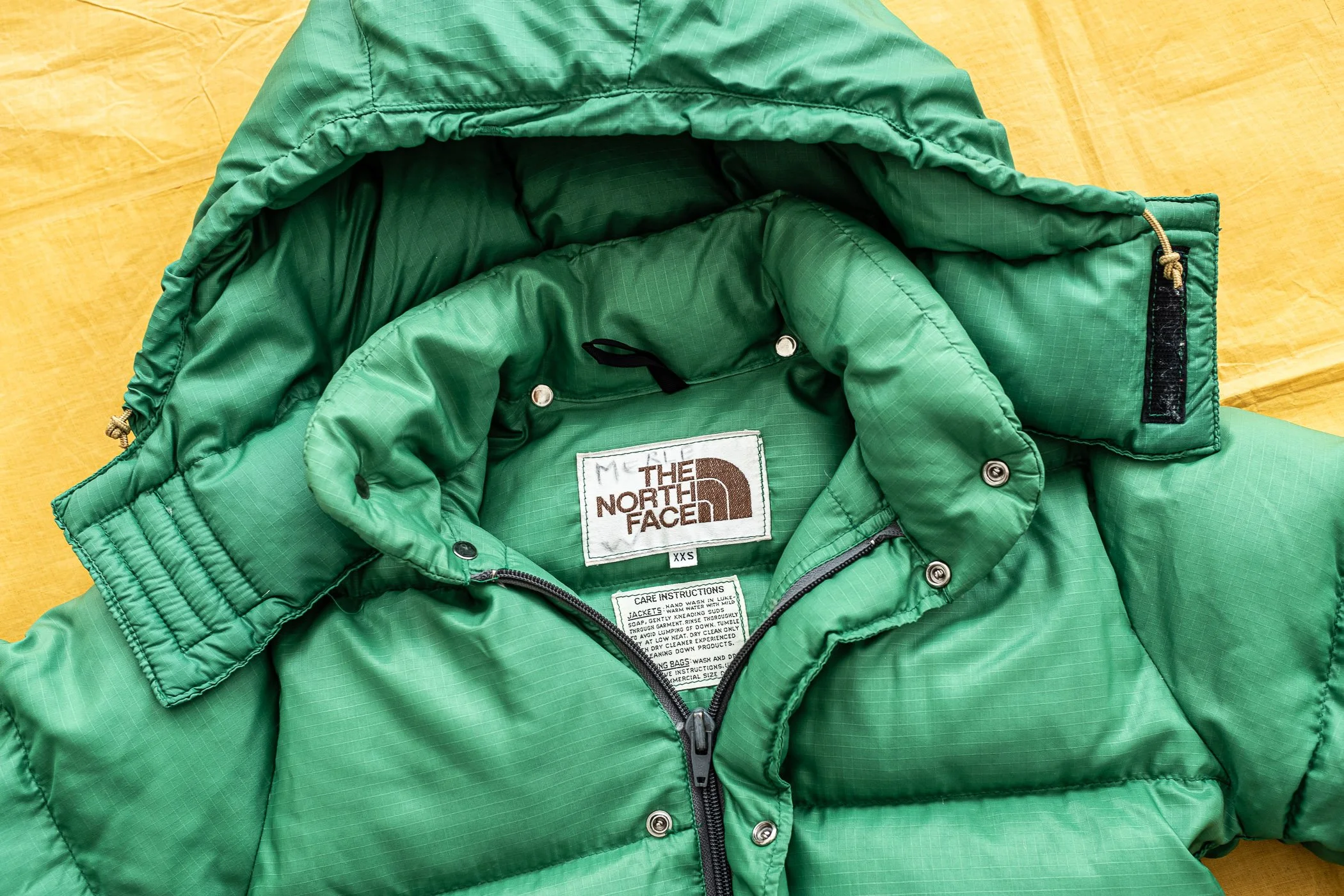 Vintage "Brown Label" North Face Mountaineering/ Expedition Goose Down