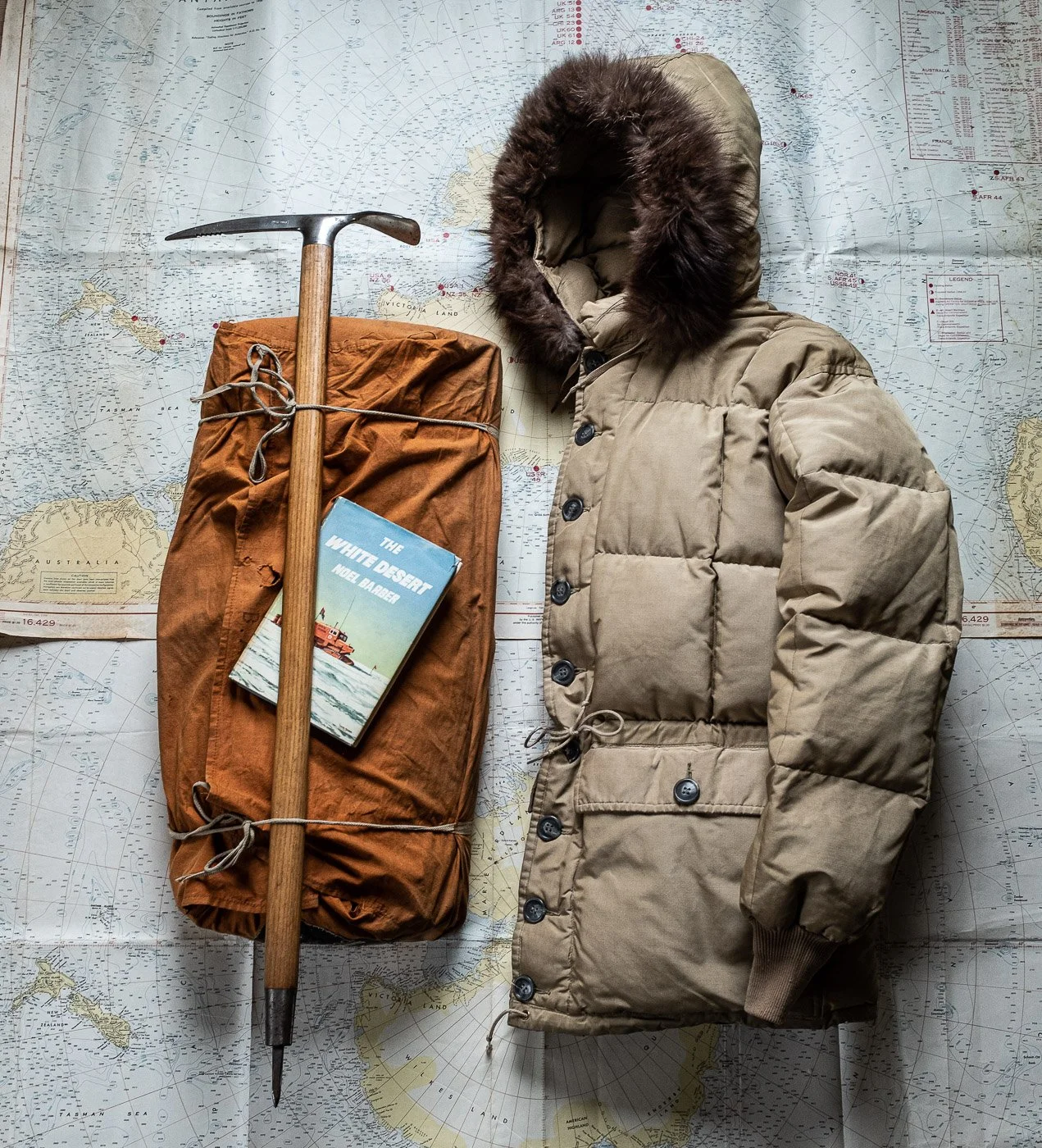 Veste Vintage Eddie Bauer Homme - Parka Marron Gore-Tex à Capuche - Taille M - Occasion TB