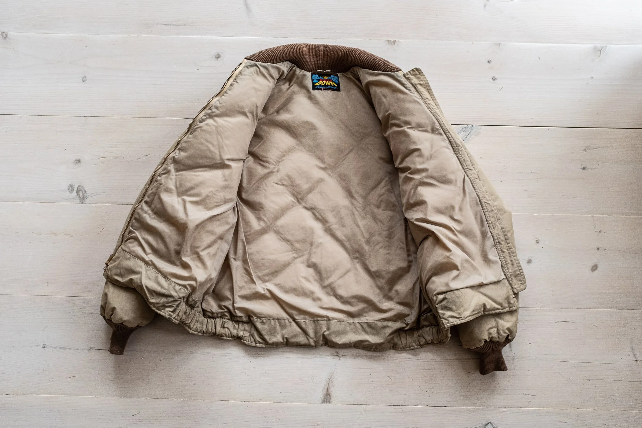 1960's Eddie Bauer Goose Down Skyliner Jacket. — SAUNDERSMILITARIA