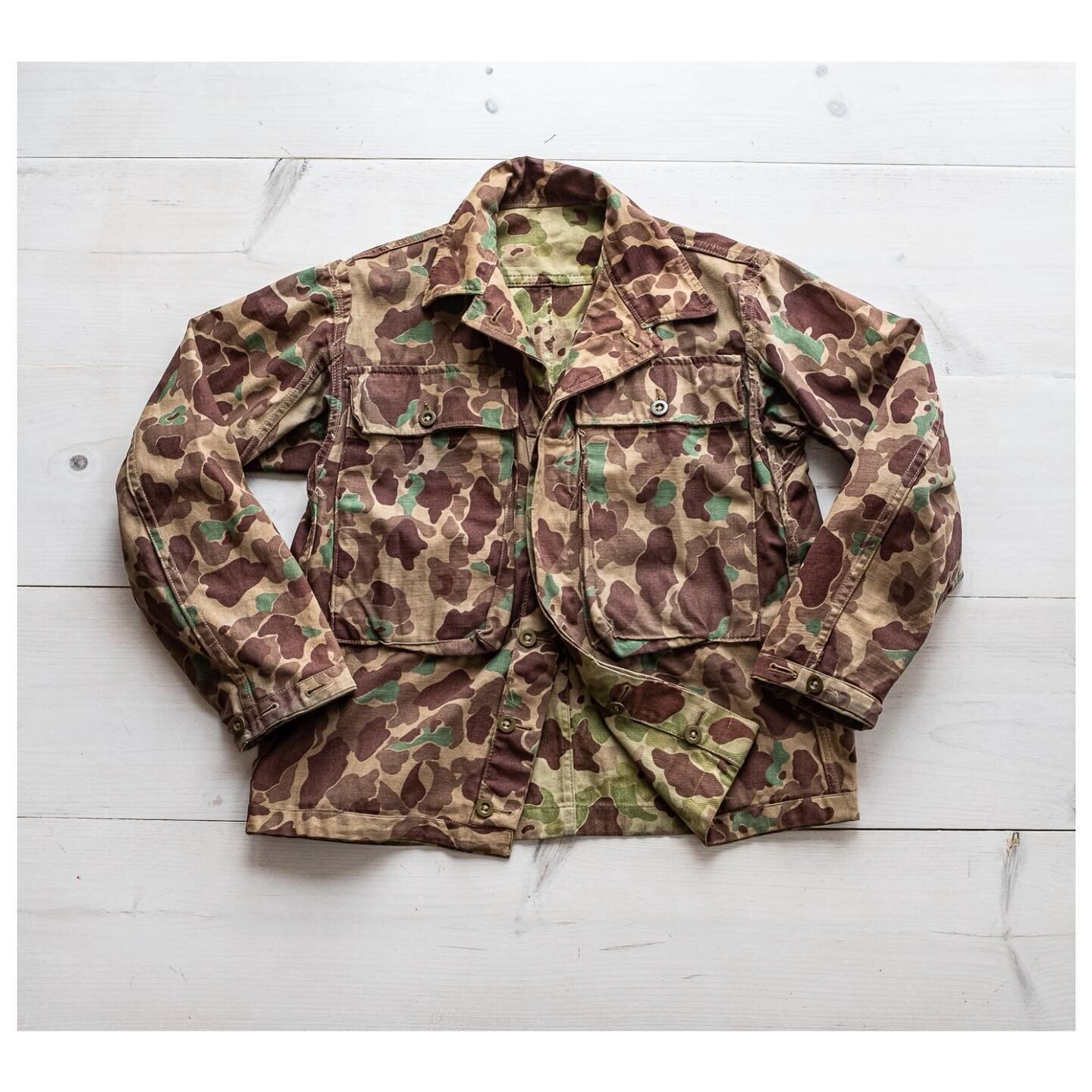 Archive Piece (Not For Sale). Ah what the hell, let&rsquo;s show another recent Archive acquisition. 

It should be a surprise to no one that experimental US military camo garments from the Second World War are not generally easy to find!

It is espe
