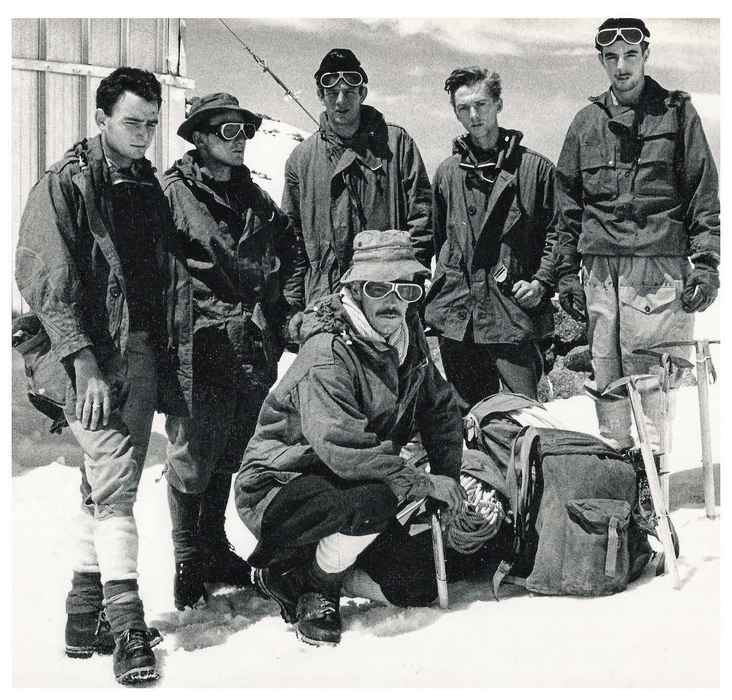 The RAF Mountain Rescue fashion squad.
