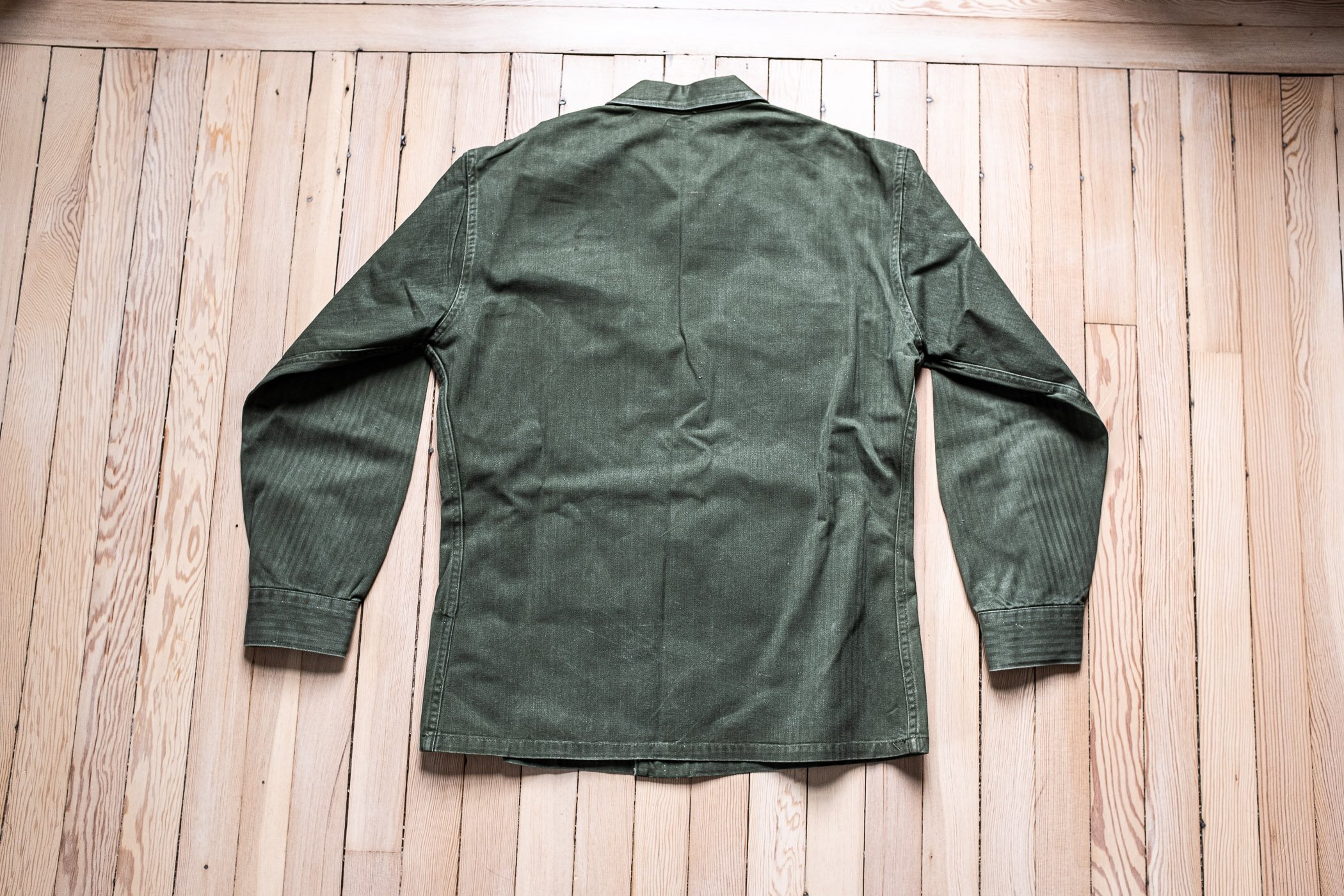 Deadstock USMC P53 HBT Combat Shirt/ Jacket. — SAUNDERSMILITARIA